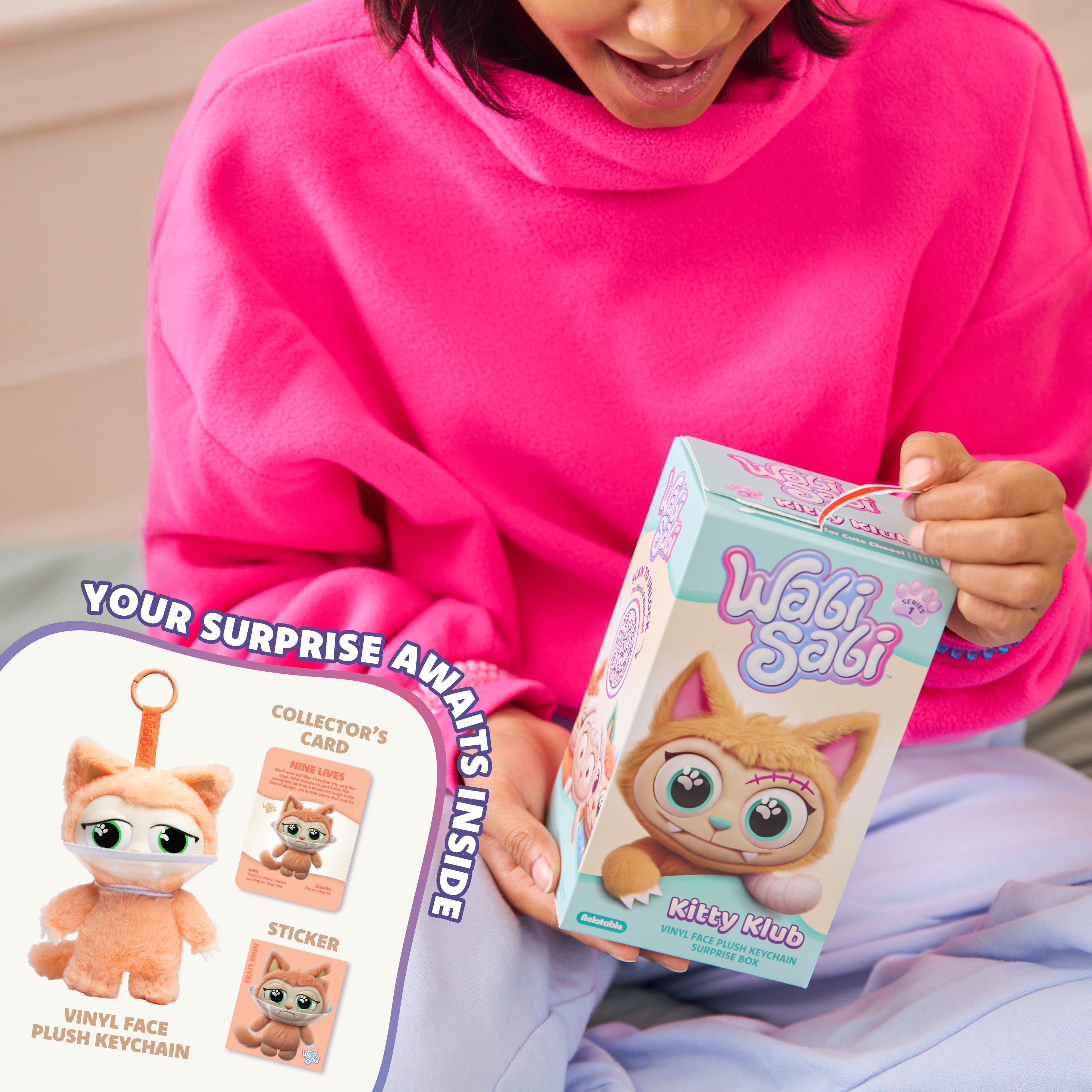 WabiSabi Kitty Club Blind Box by Relatable