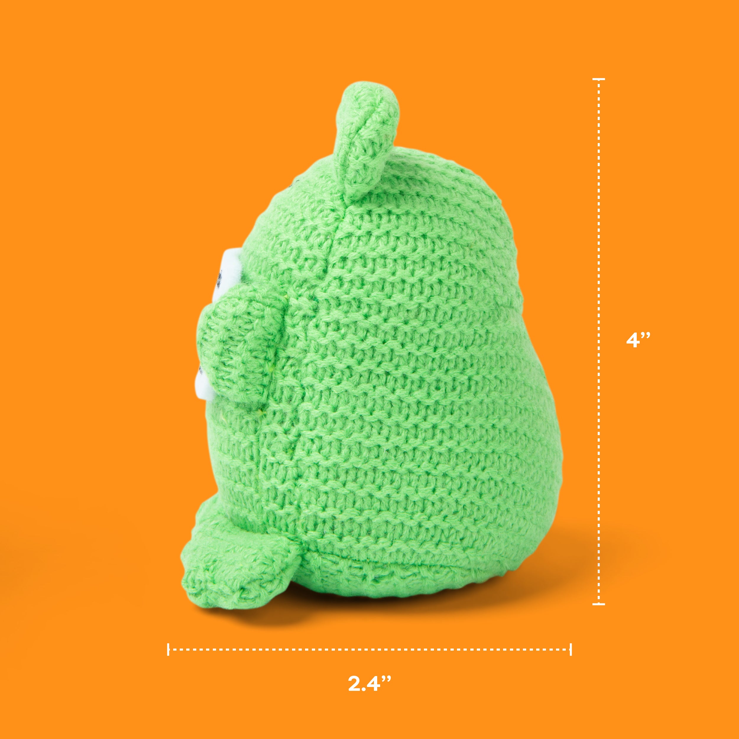 Lil Cheers Frog by Relatable – Whimsical Crochet Plush with a Positive Message