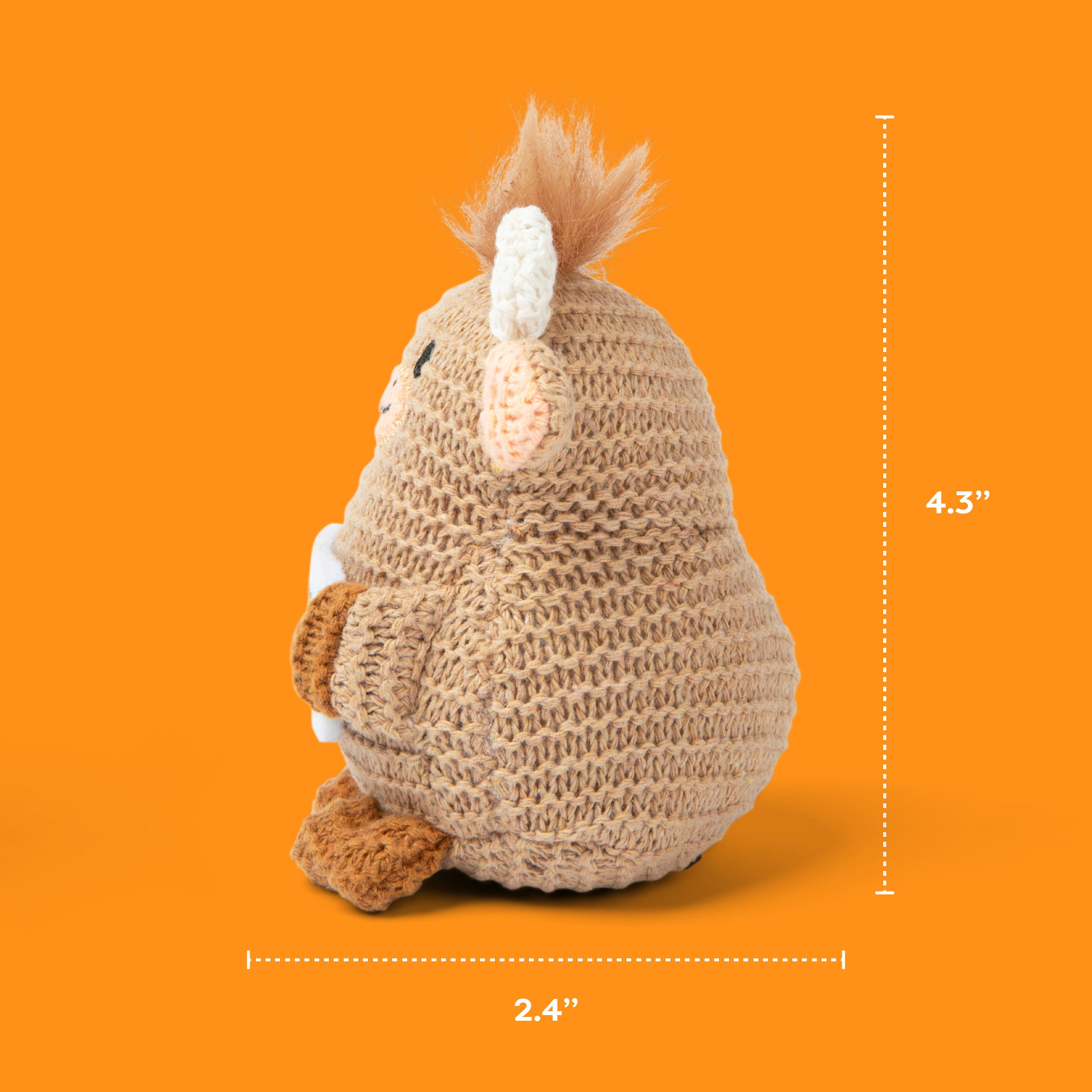 Lil Cheers Highland Cow by Relatable – Cozy Crochet Plush with a Message