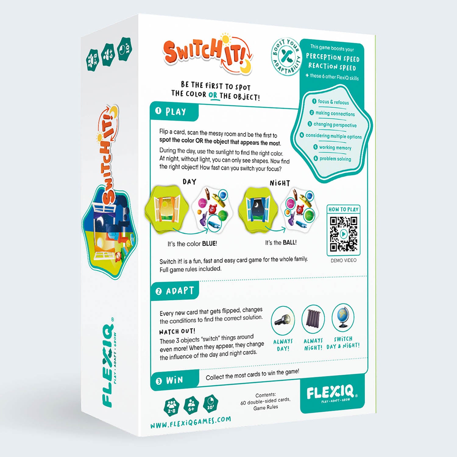Switch It — Reaction Speed Card Game by FlexiQ