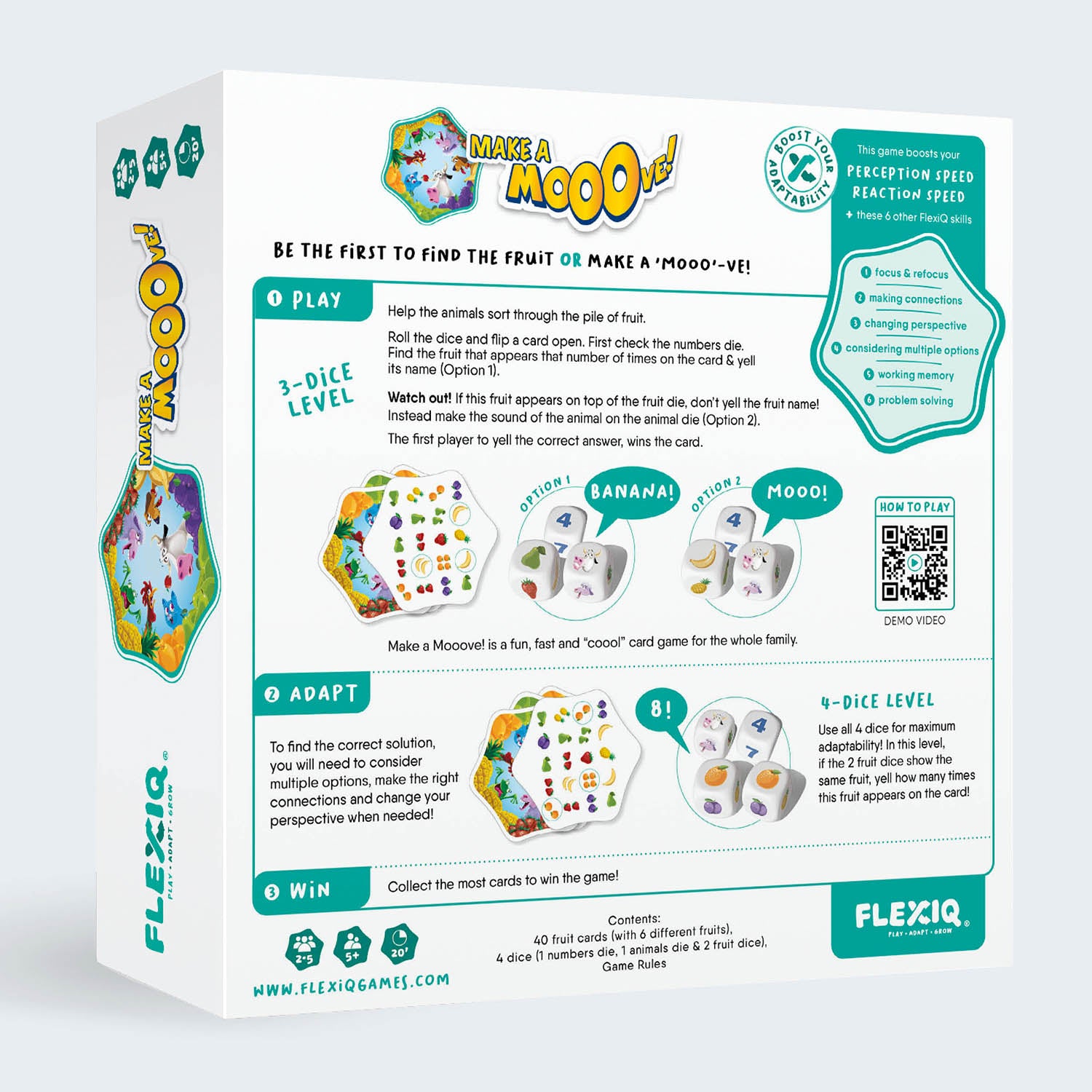 Make a Mooove — Fast-Thinking Match Game by FlexiQ