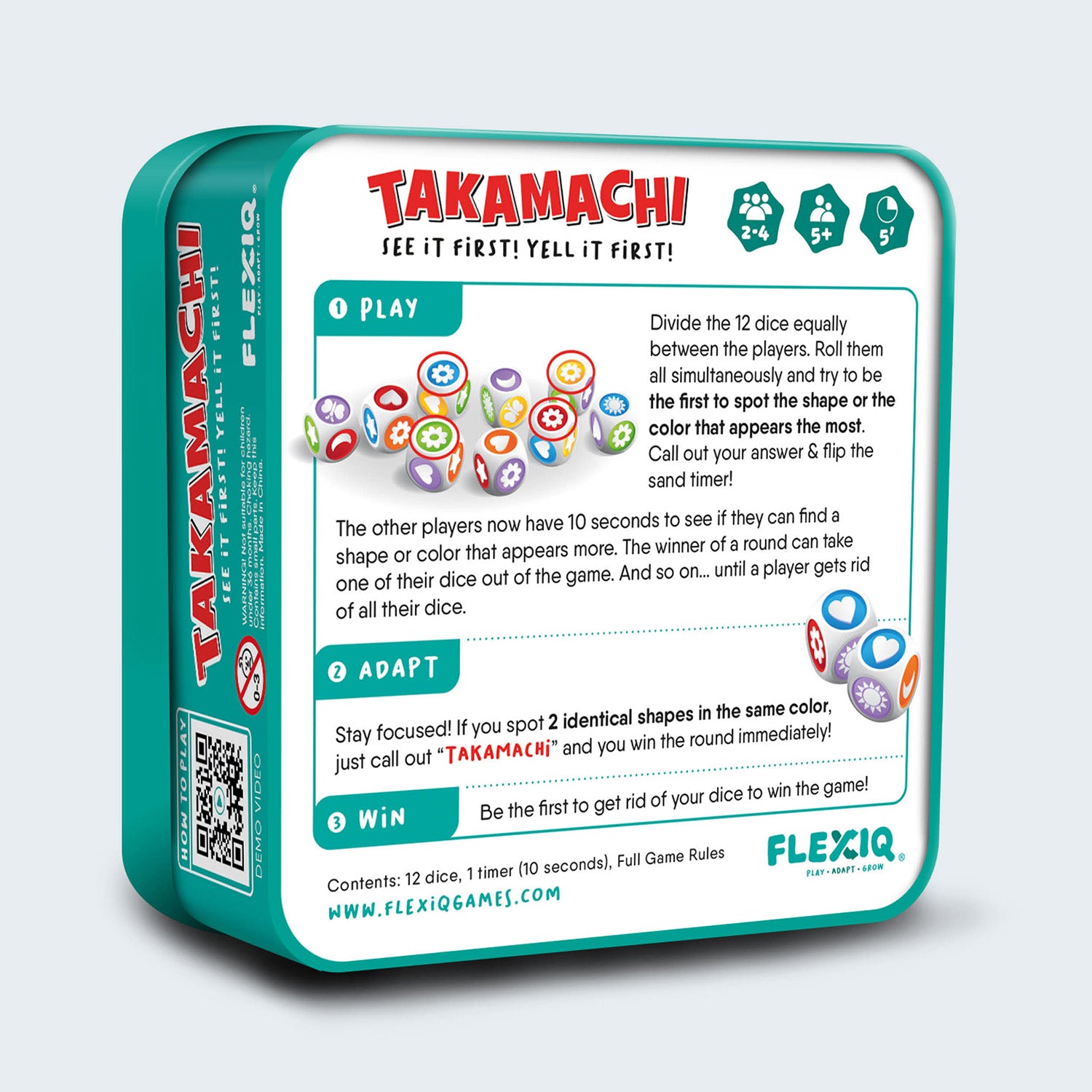 Takamachi — The Fast Thinking Dice Game by FlexiQ