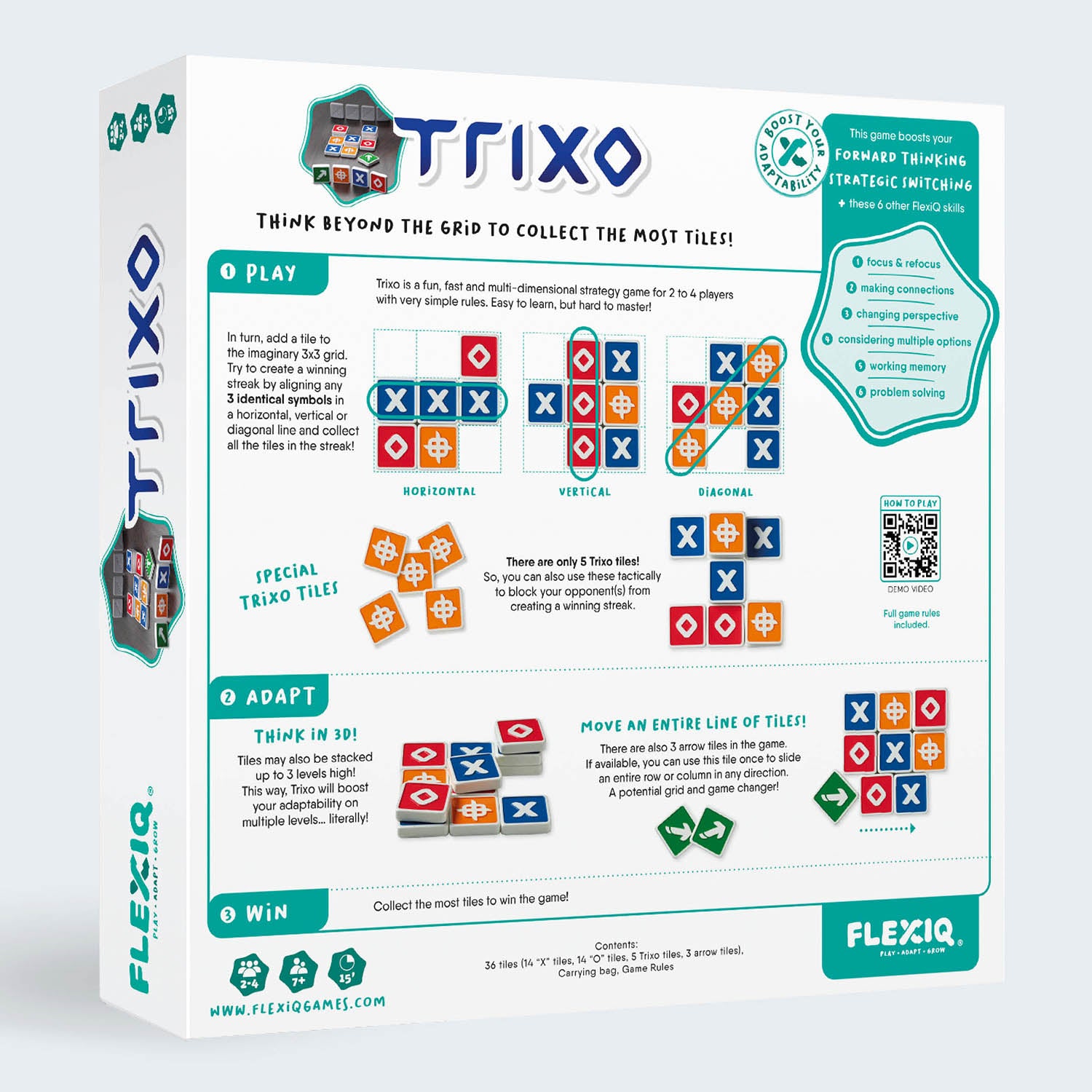 Trixo — Fast-Paced Tile Stacking Strategy Game by FlexiQ