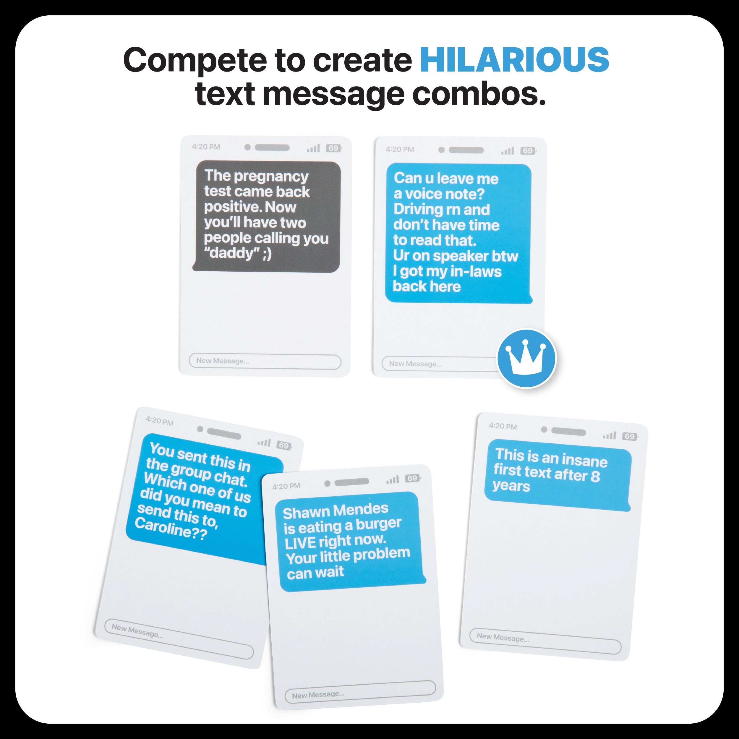 New Phone, Who Dis?™ - Funniest Reply Wins