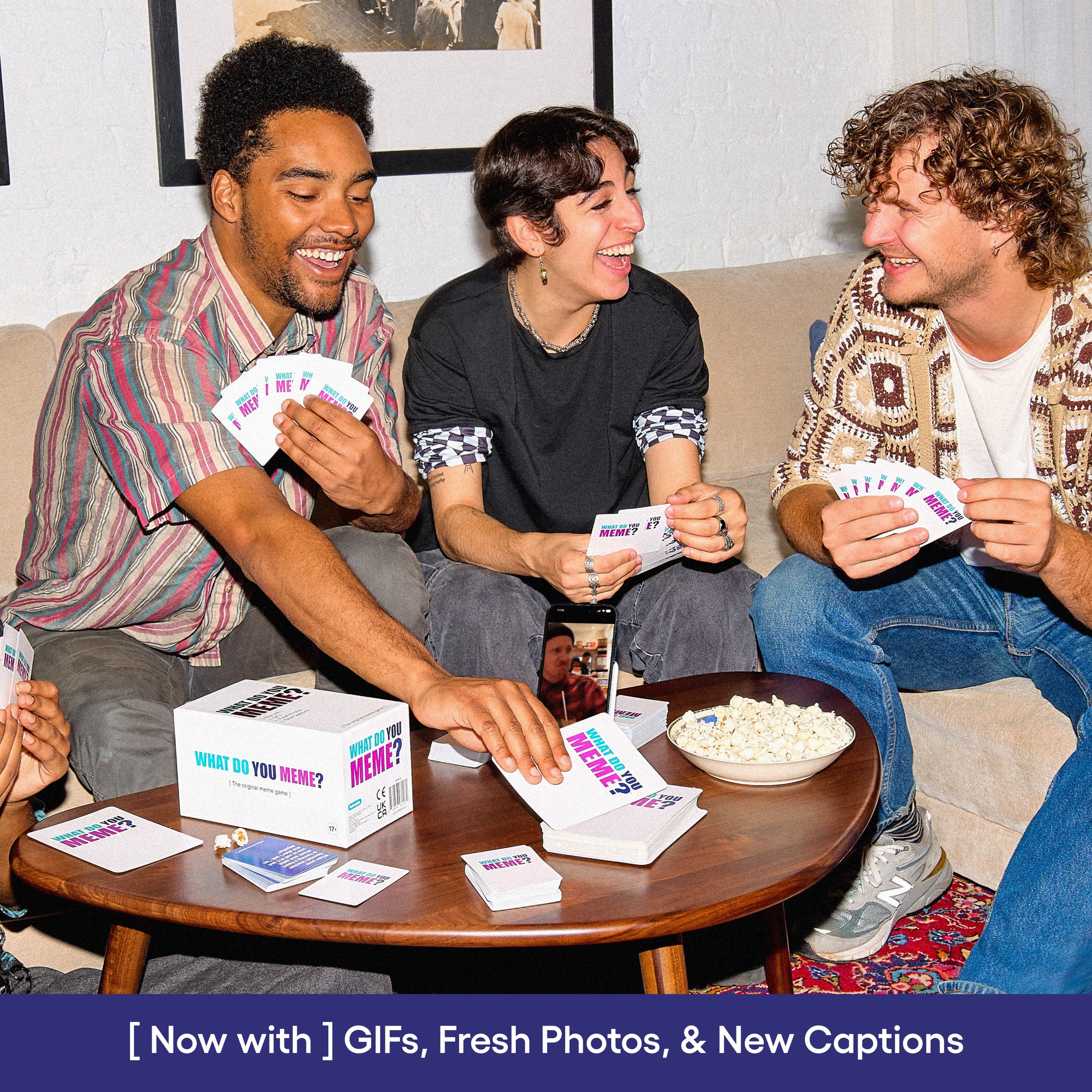 What Do You Meme?® Gif Edition, The Essential Adult Party Game for Meme Lovers Now with Refreshed Content