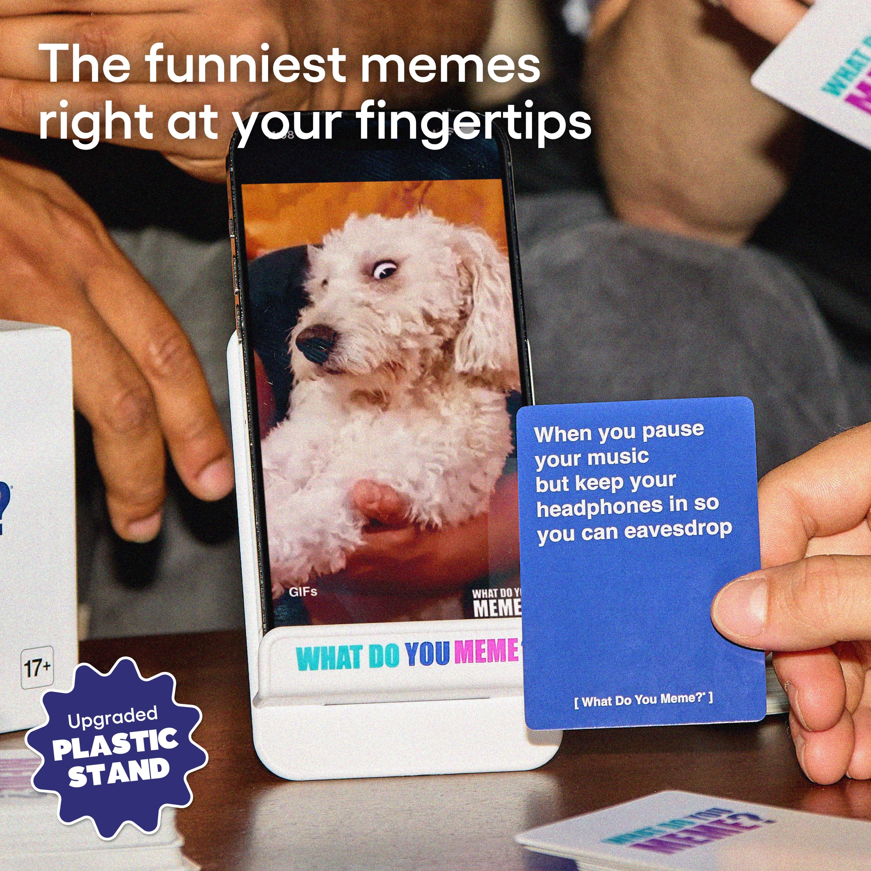 What Do You Meme?® Gif Edition, The Essential Adult Party Game for Meme Lovers Now with Refreshed Content