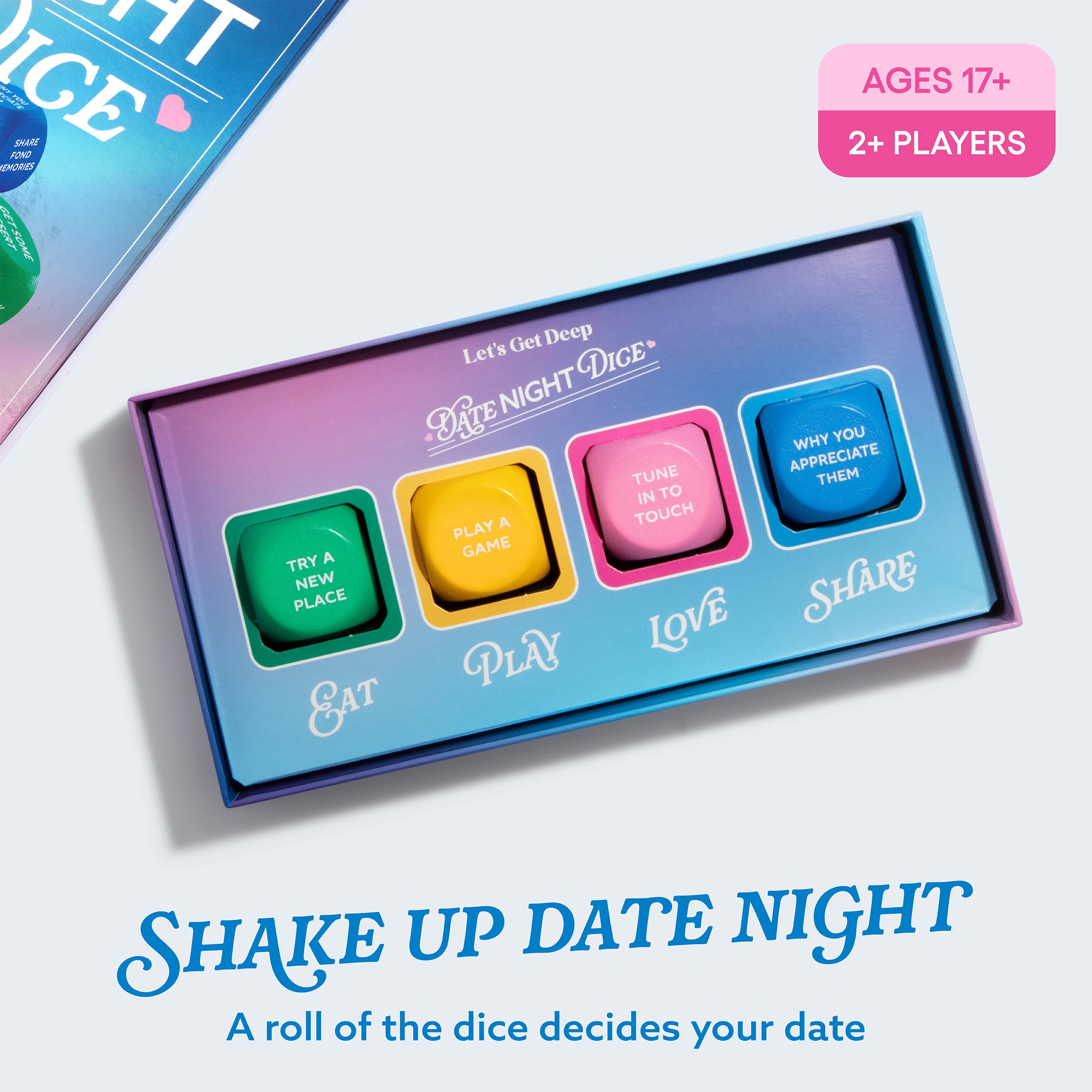 Date Night Dice by Let's Get Deep - Roll for 200+ Unique Date Night Ideas