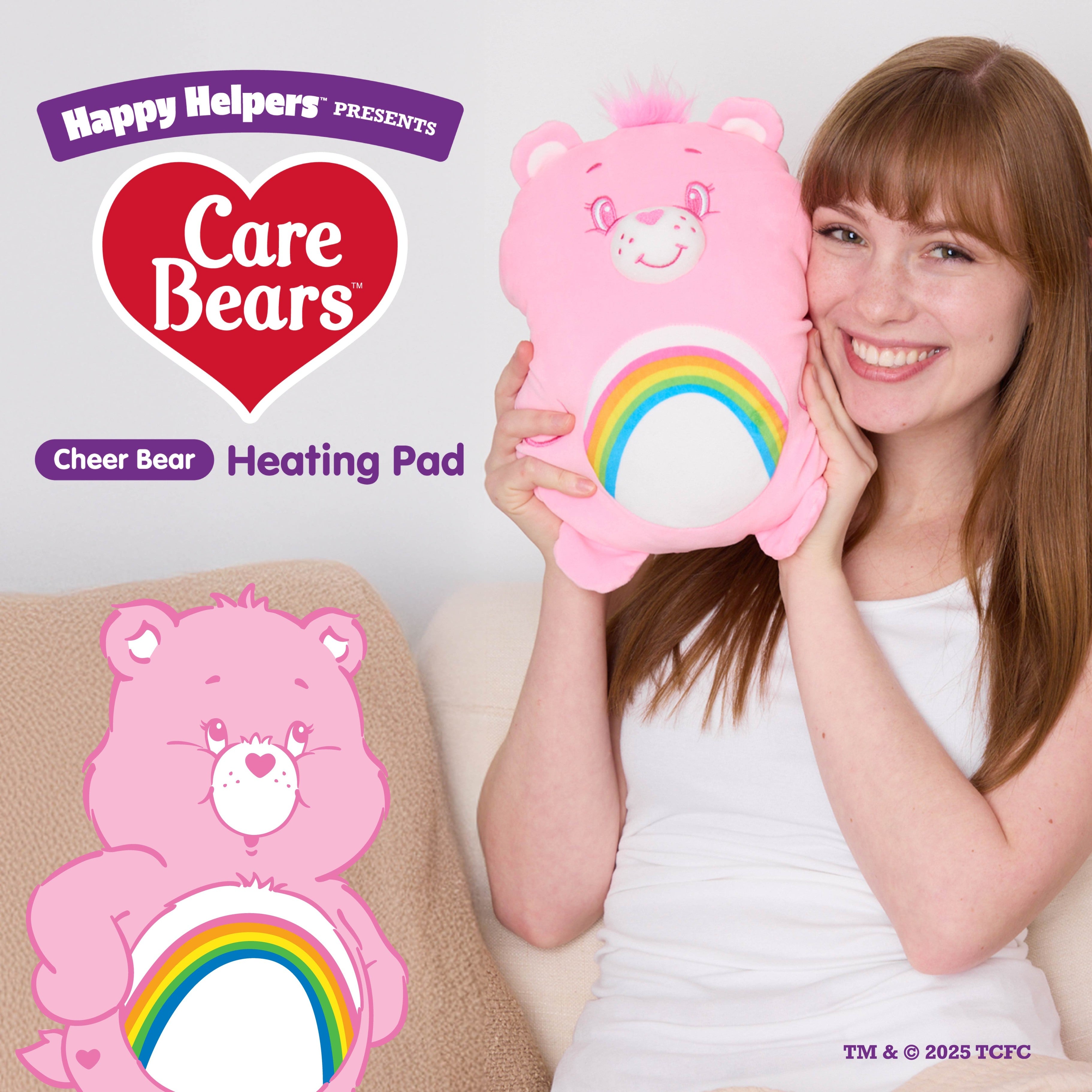 Happy Helpers Cheer Bear By Relatable, The Cozy Comfort That's Anything But Boring, Get Relief With This Plush Heating Pad For Period Cramps