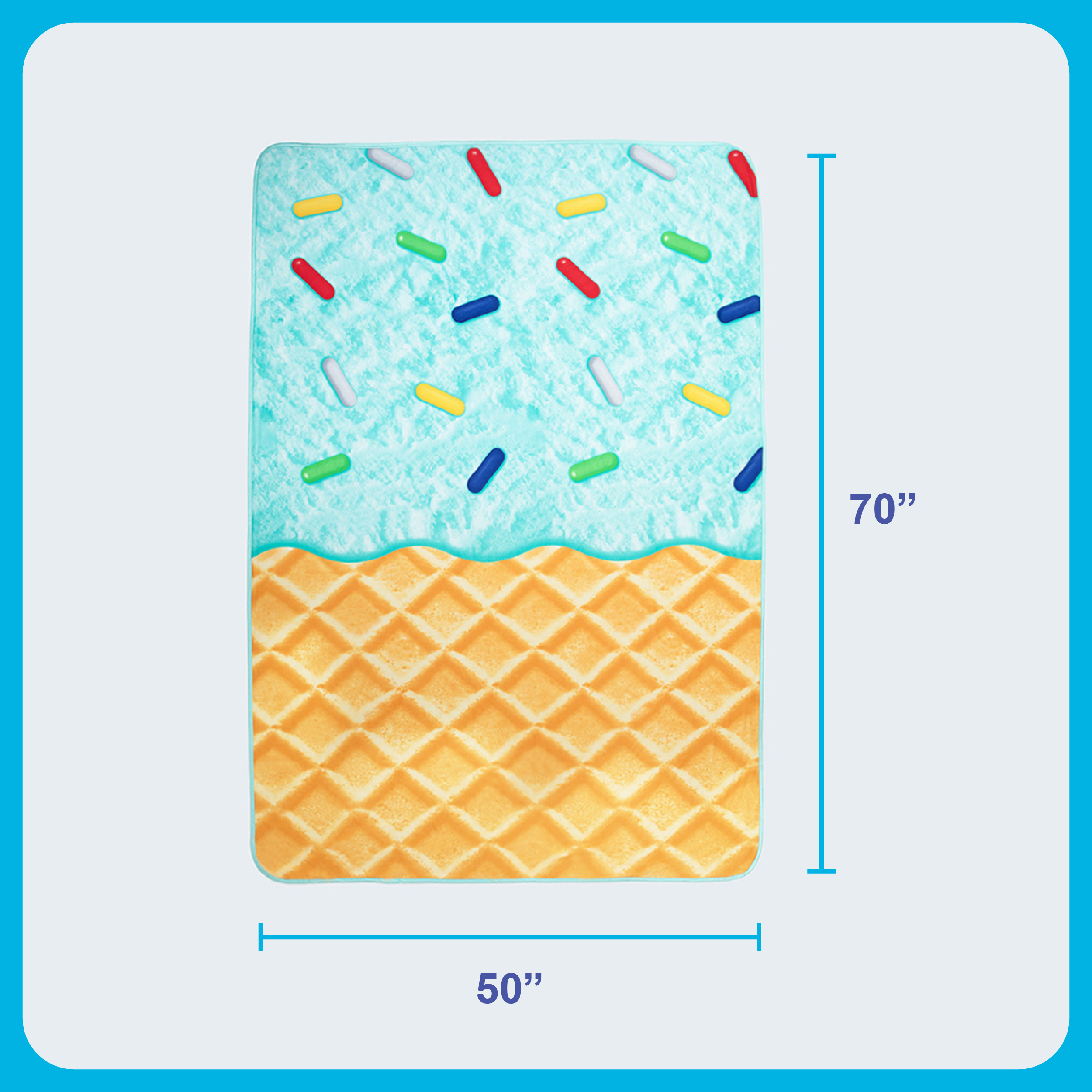 Cozy Concepts Co. Ice Cream Cooling Blanket