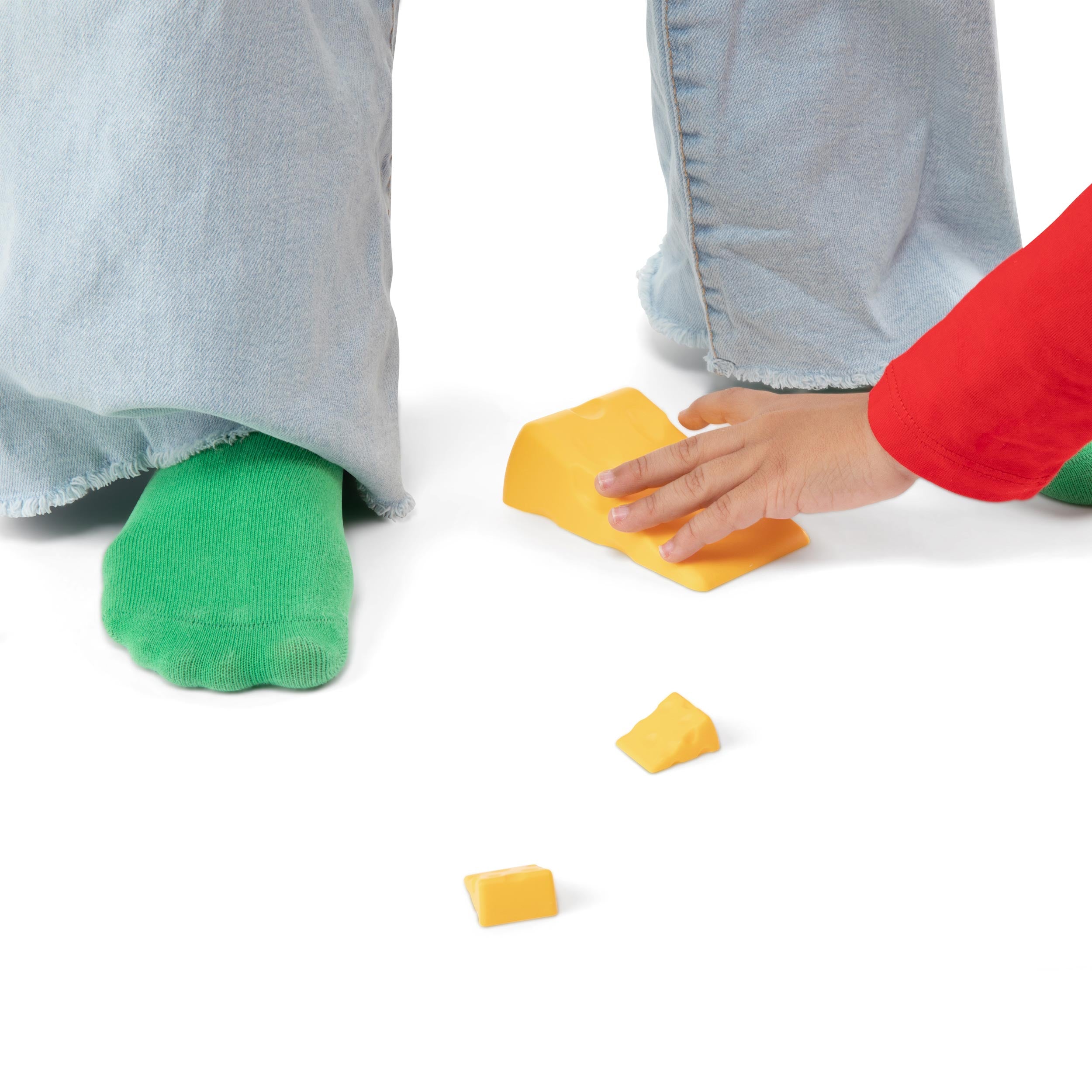Cats and Robbers by Relatable - Can You Steal the Cheese Without Getting Caught? An Up and Active Family Games and Kids Games Pick - Includes 1 Inflatable Paw, Cheese, Squeaky Mice Feet and More.