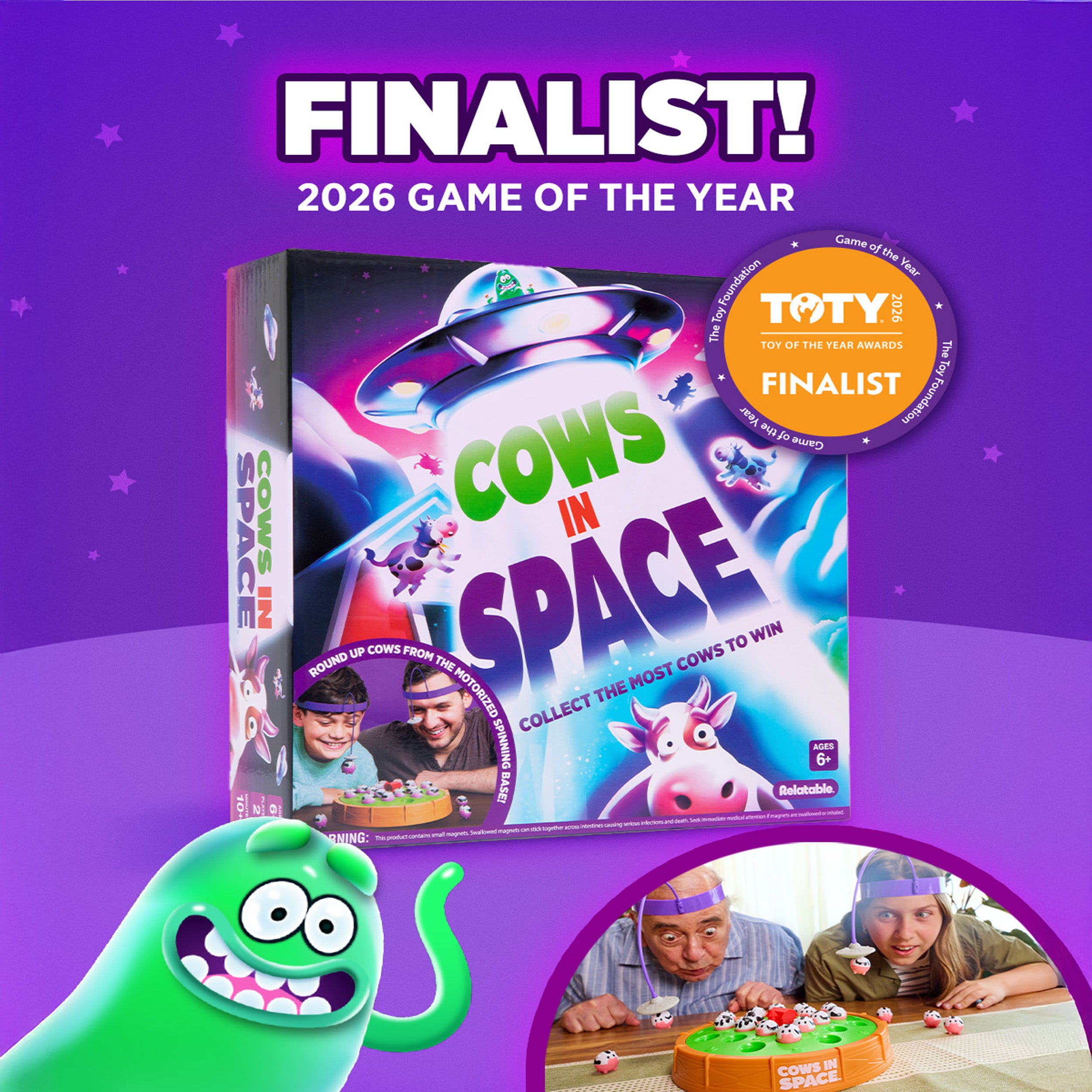 Cows In Space by Relatable – An Out of This World Game for Kids and Families