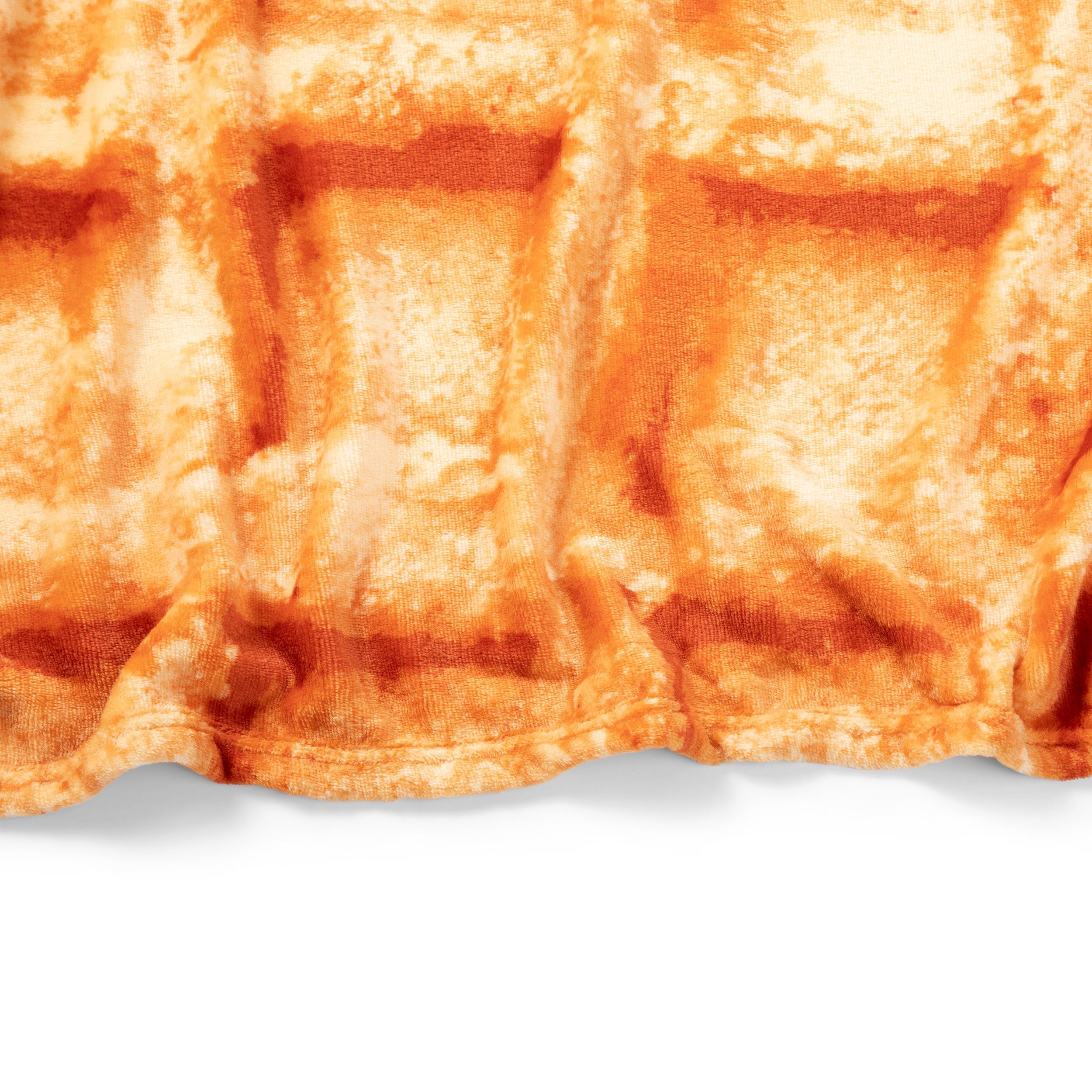 Cozy Concepts Co. Waffle Blanket by Relatable – Giant Breakfast Throw with Butter Square