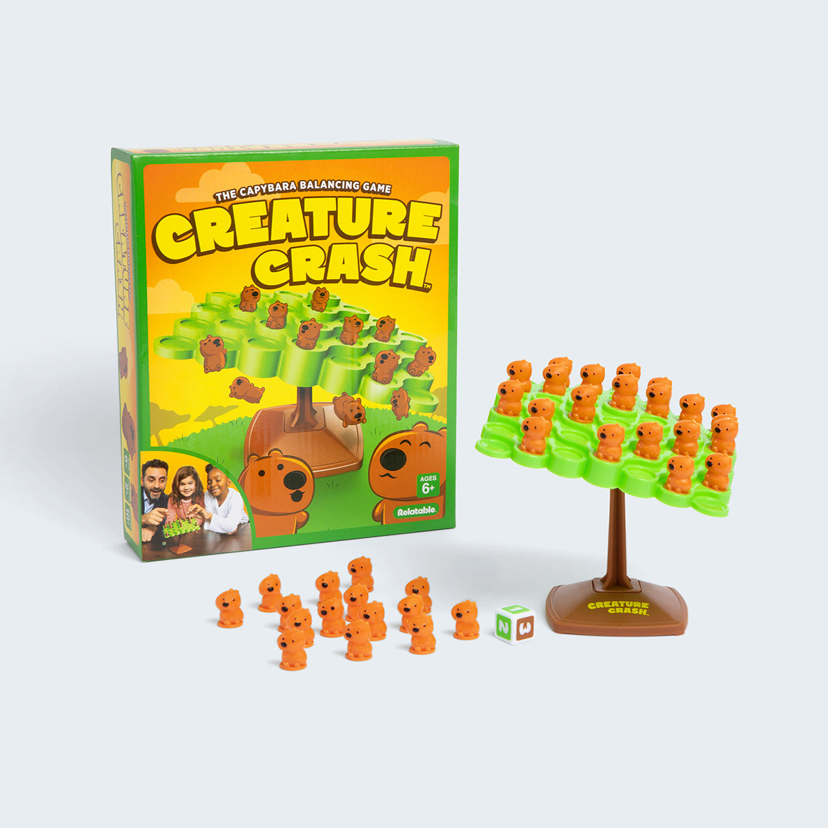 Creature Crash - A Wobbly, Wild Capybara Balancing Game for Kids