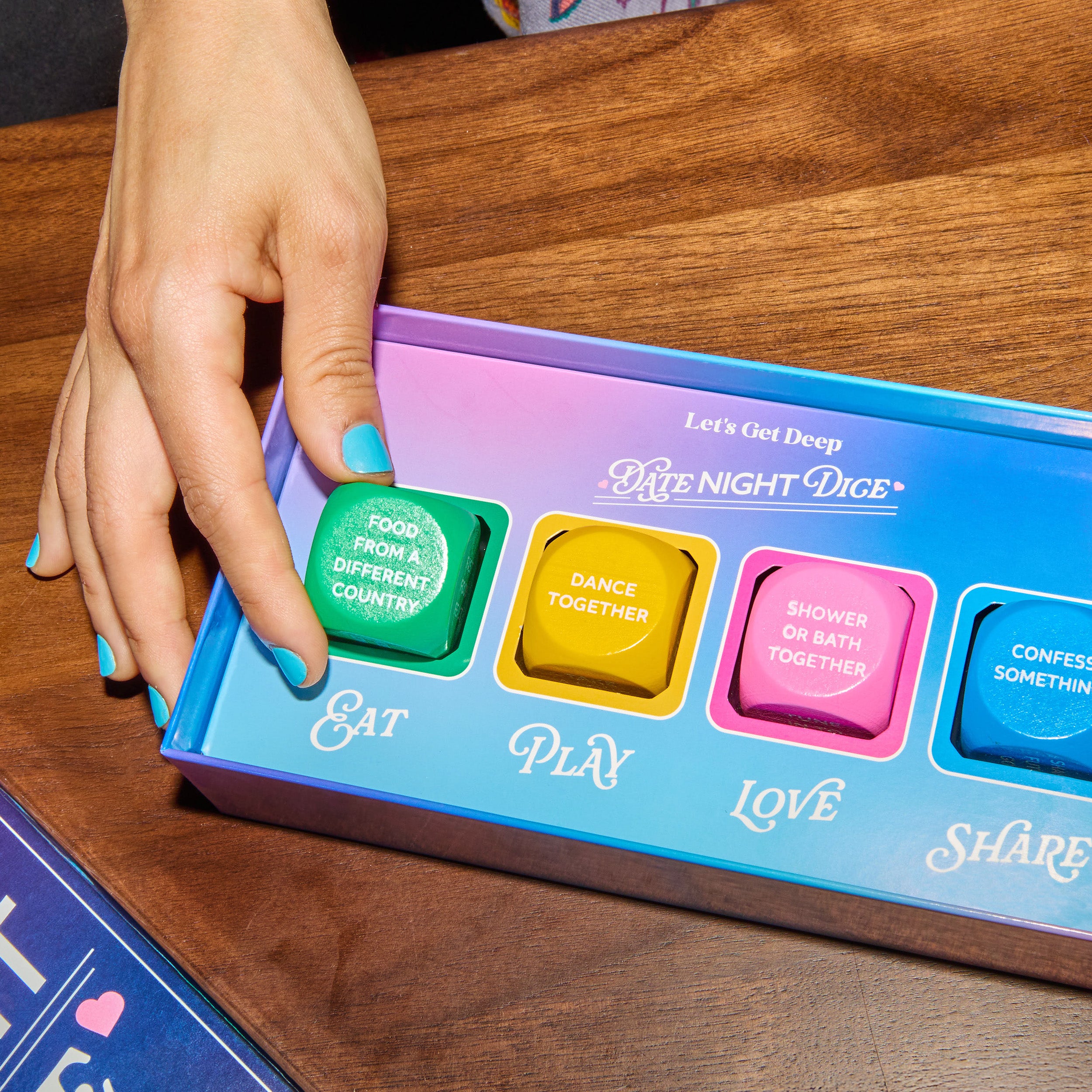 Date Night Dice by Let's Get Deep - Roll for 200+ Unique Date Night Ideas