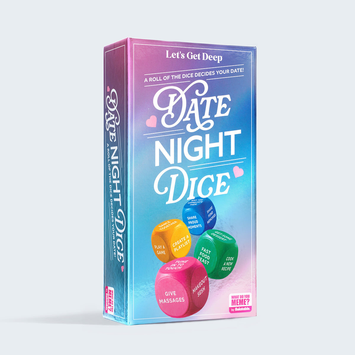 Date Night Dice by Let's Get Deep - Roll for 200+ Unique Date Night Ideas