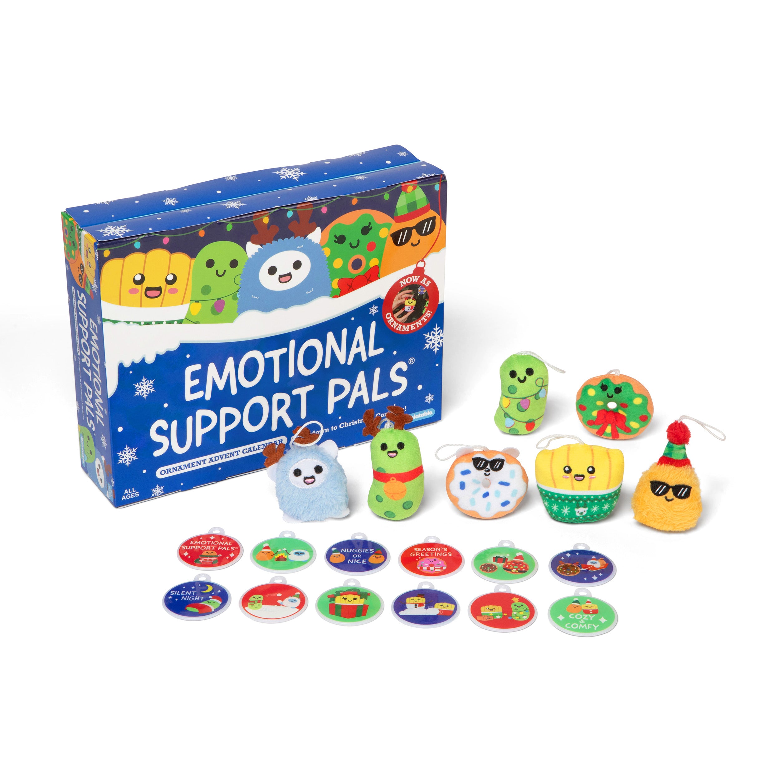 Emotional Support Advent Calendar by Relatable – 24 Days of Plushy Surprises