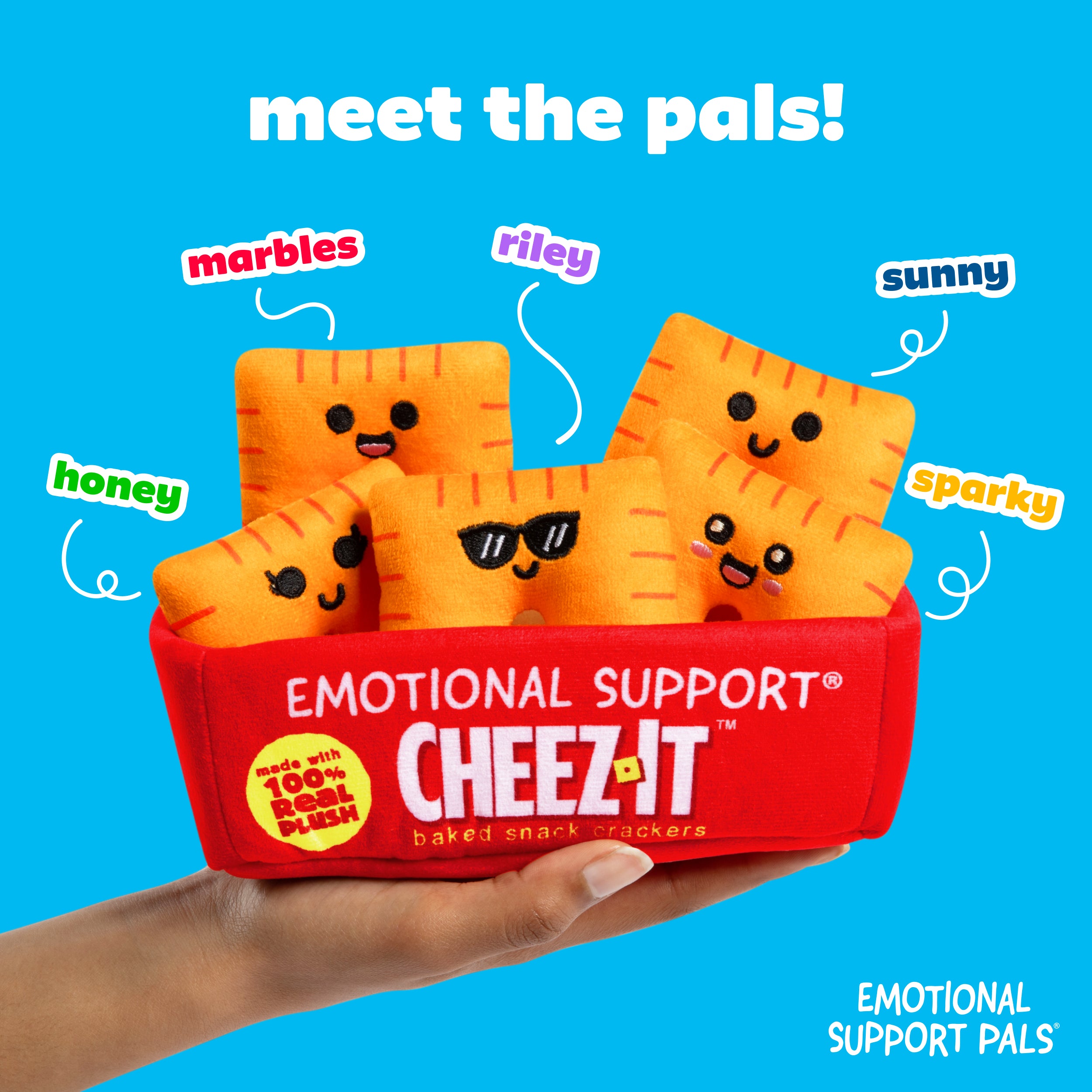 Emotional Support Pals Cheez Its