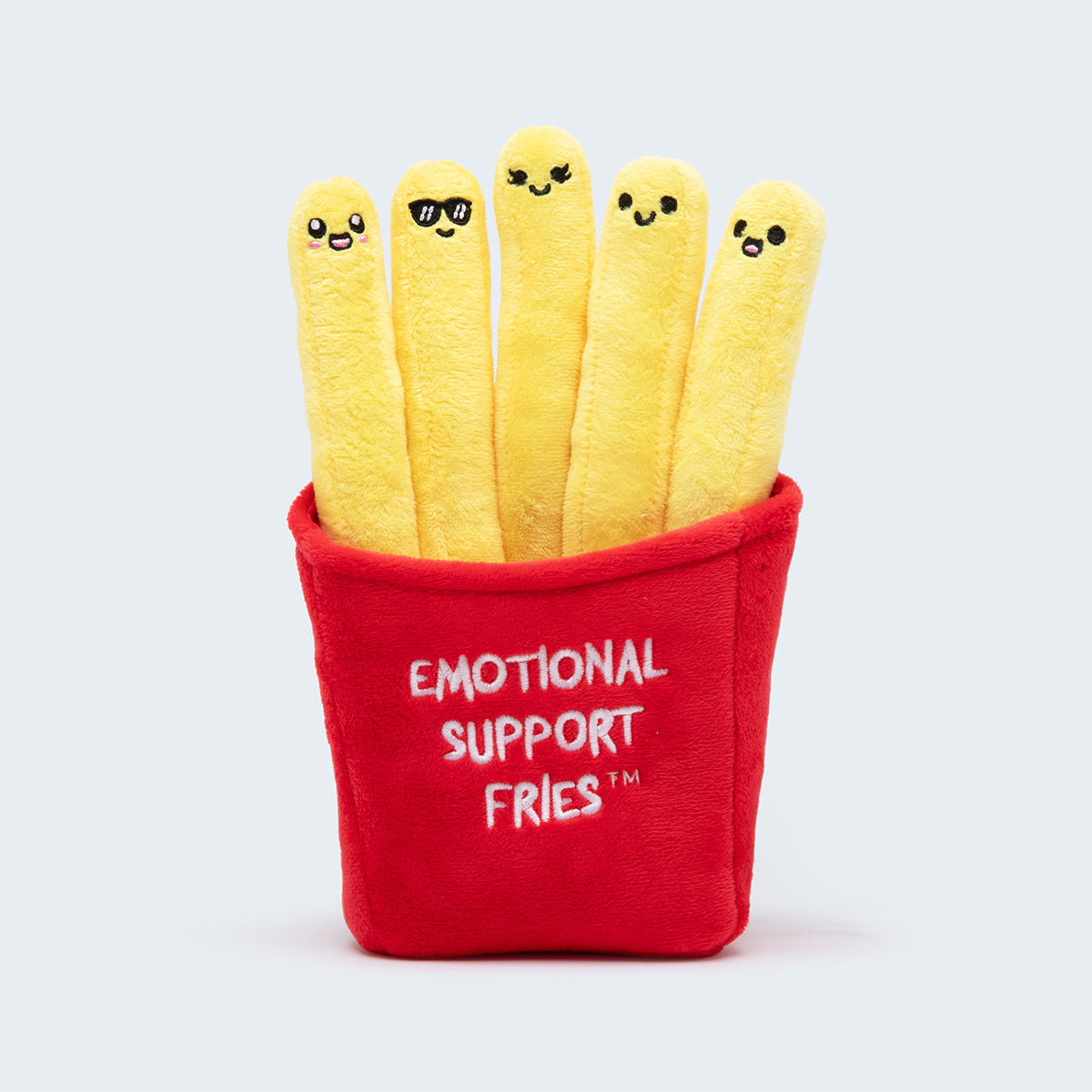 Emotional Support Fries - Squishy Plush Toys, Soft and Cuddly Comfort Pals