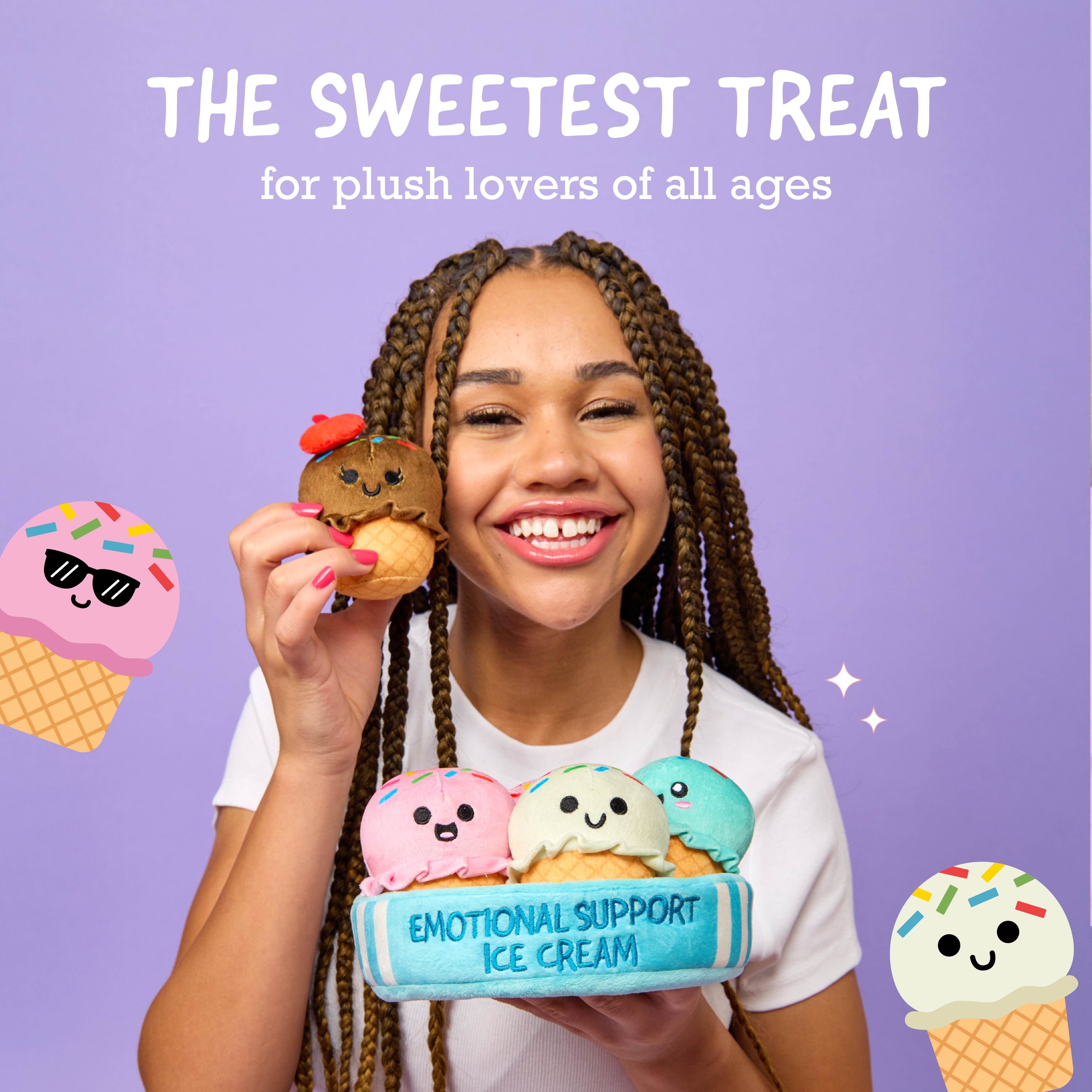 Emotional Support Ice Cream – Sweet, Squishy Comfort