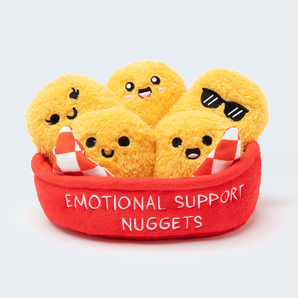 Emotional Support Nuggets - Adorable Plush Chicken Nuggets