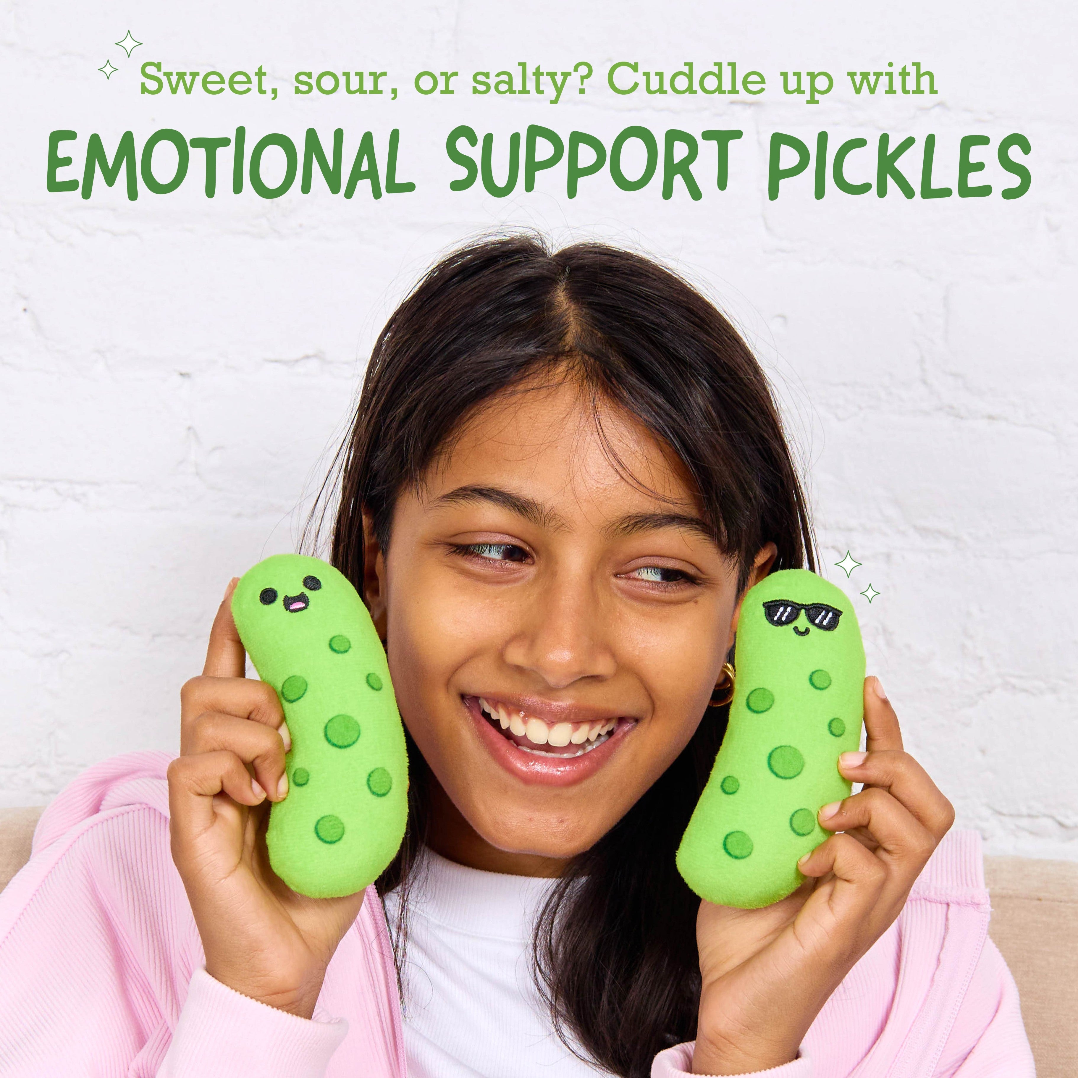 Emotional Support Pickles - Cuddly Snack Buddies