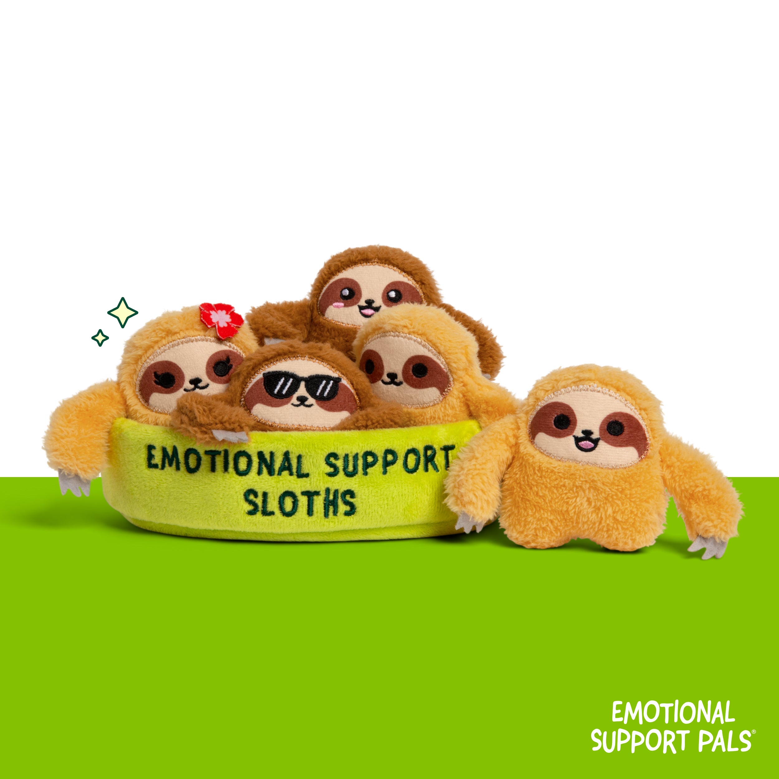 Emotional Support Pals Sloths, Cute Stuffed Animals