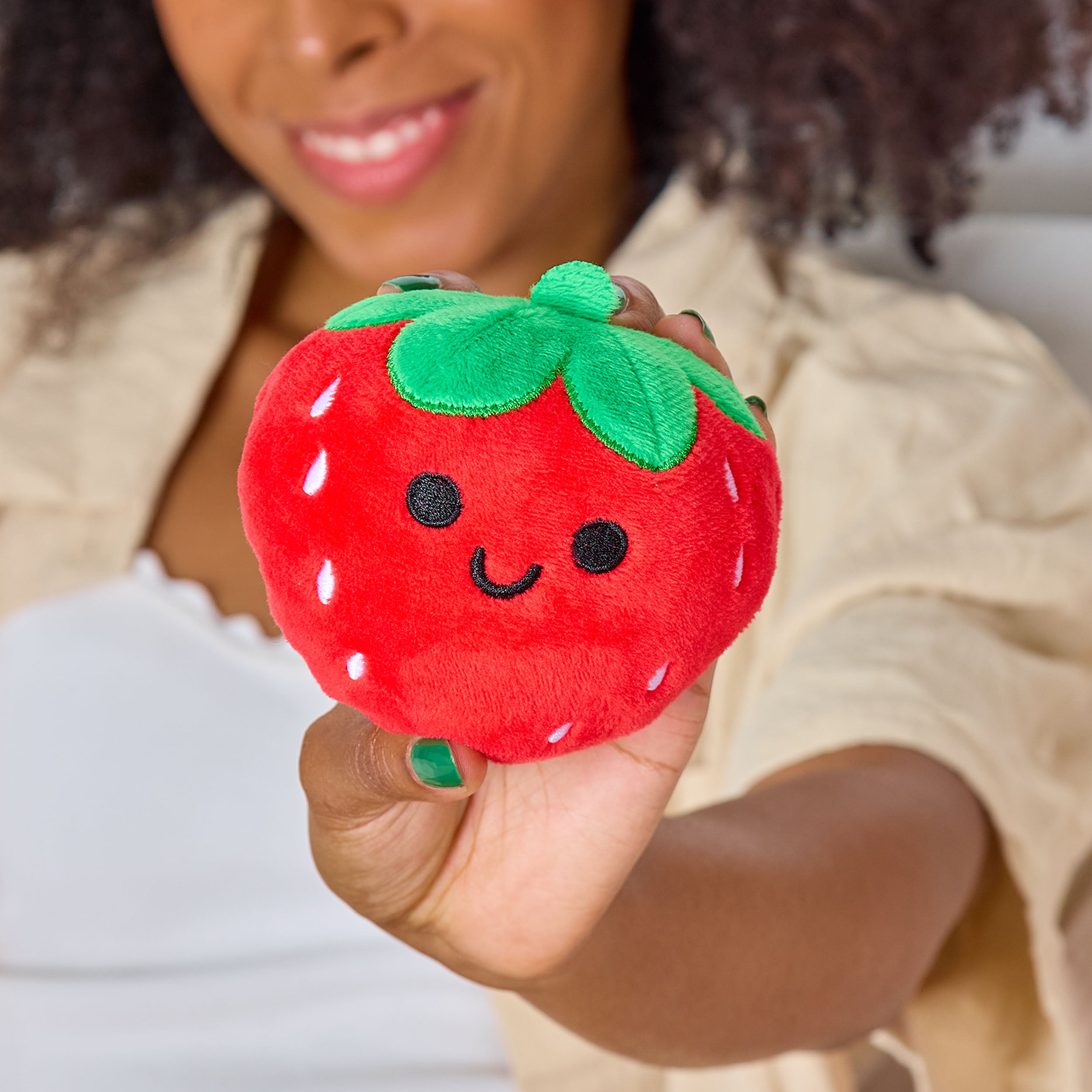 Emotional Support Strawberries - Adorable Plush Toys