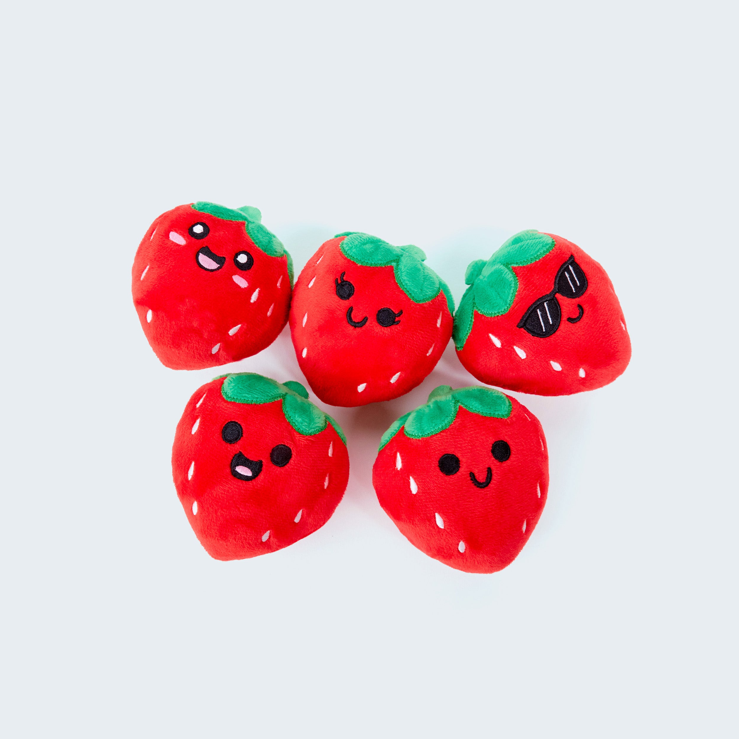 Emotional Support Strawberries - Adorable Plush Toys