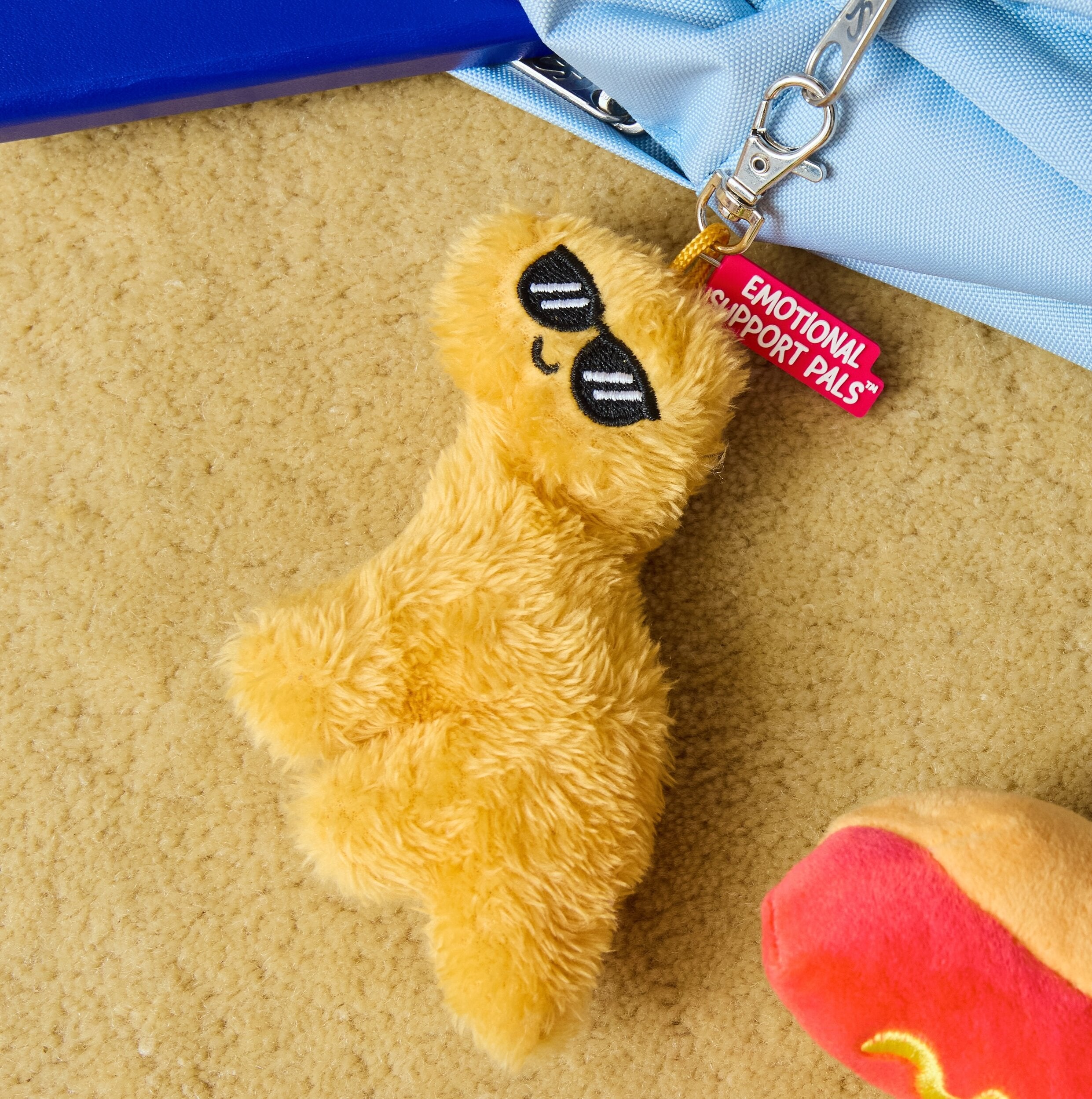 Emotional Support Dino Nuggies Bag Charm