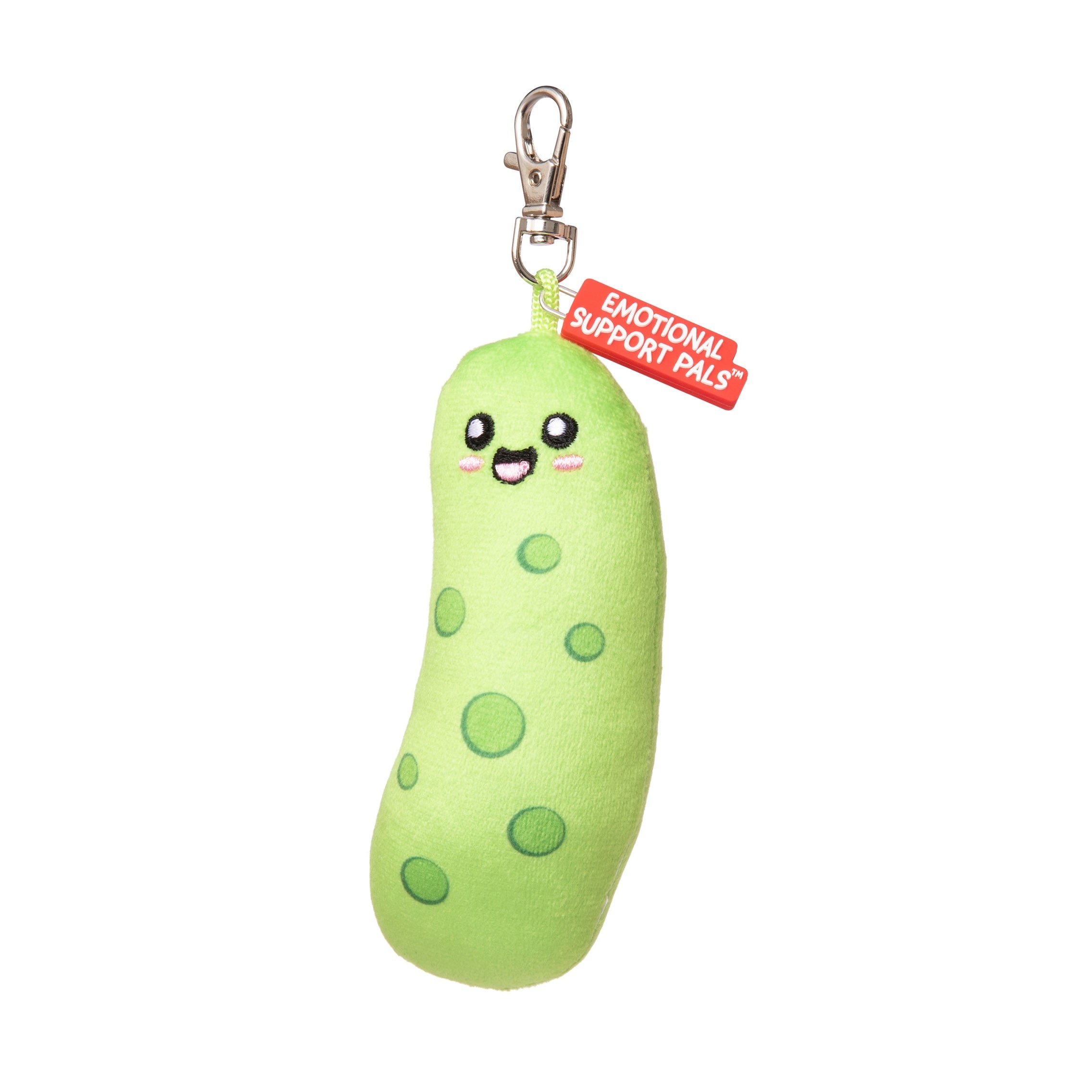 Emotional Support Pickles Bag Charm