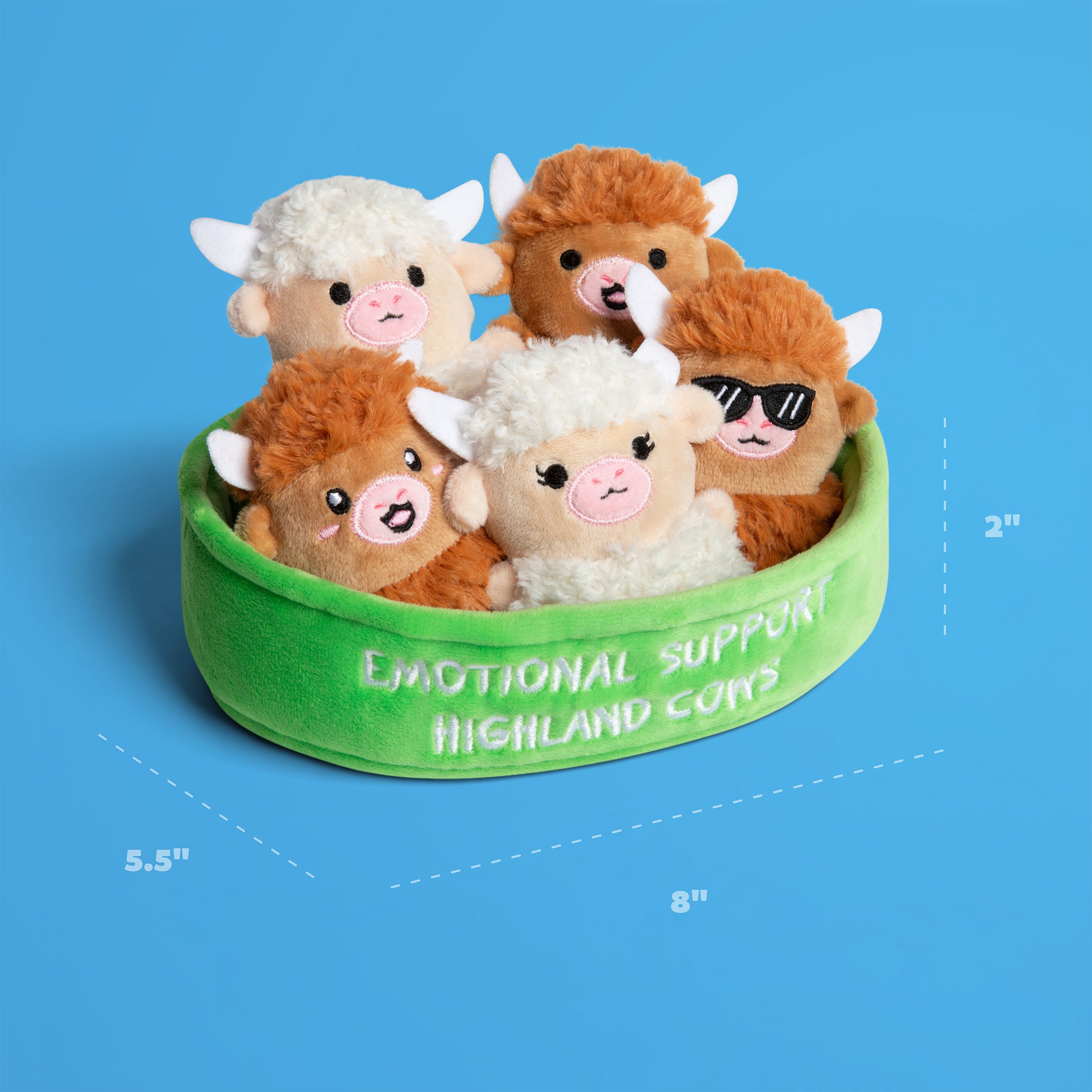 Emotional Support Pals Highland Cows