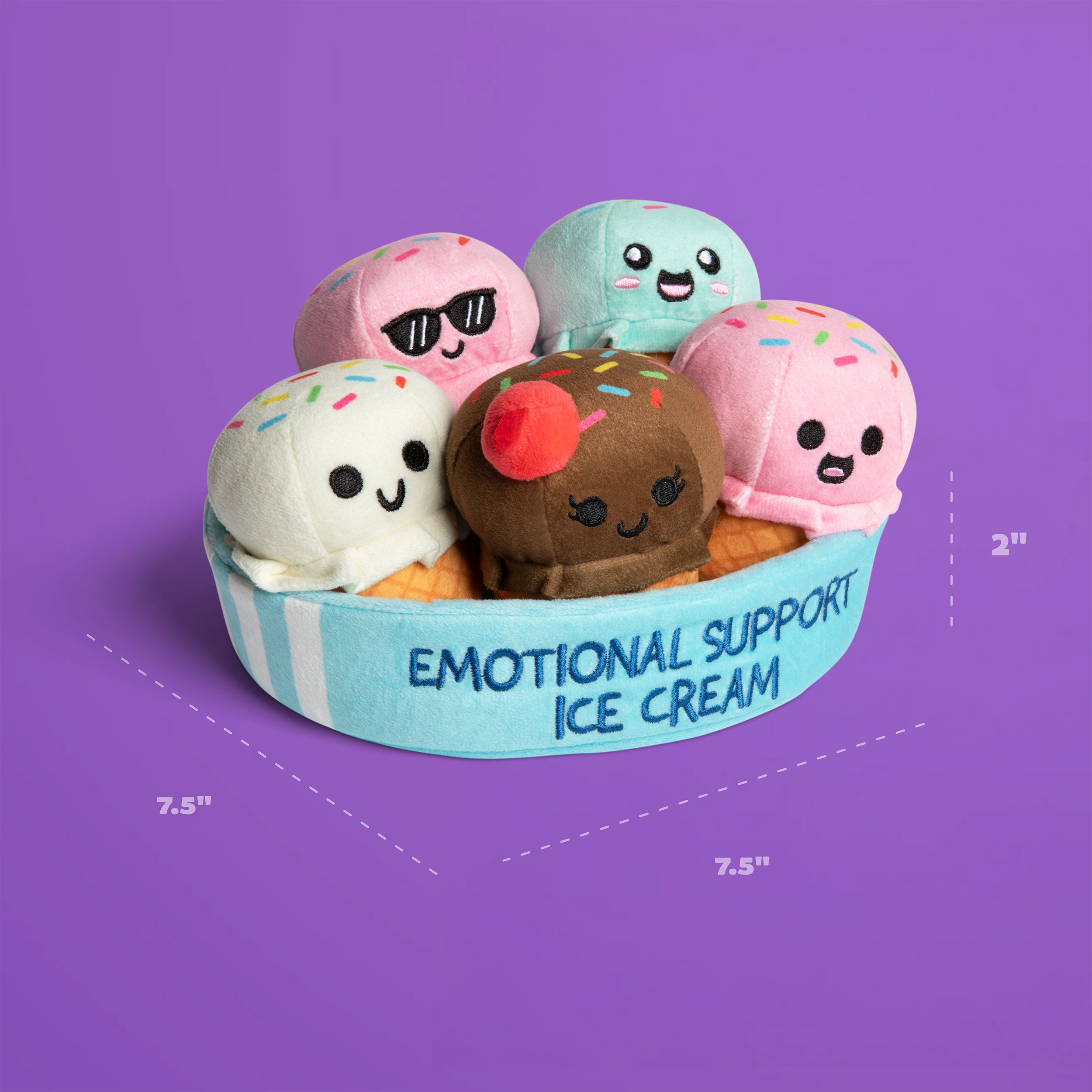 Emotional Support Pals Ice Cream Sundae