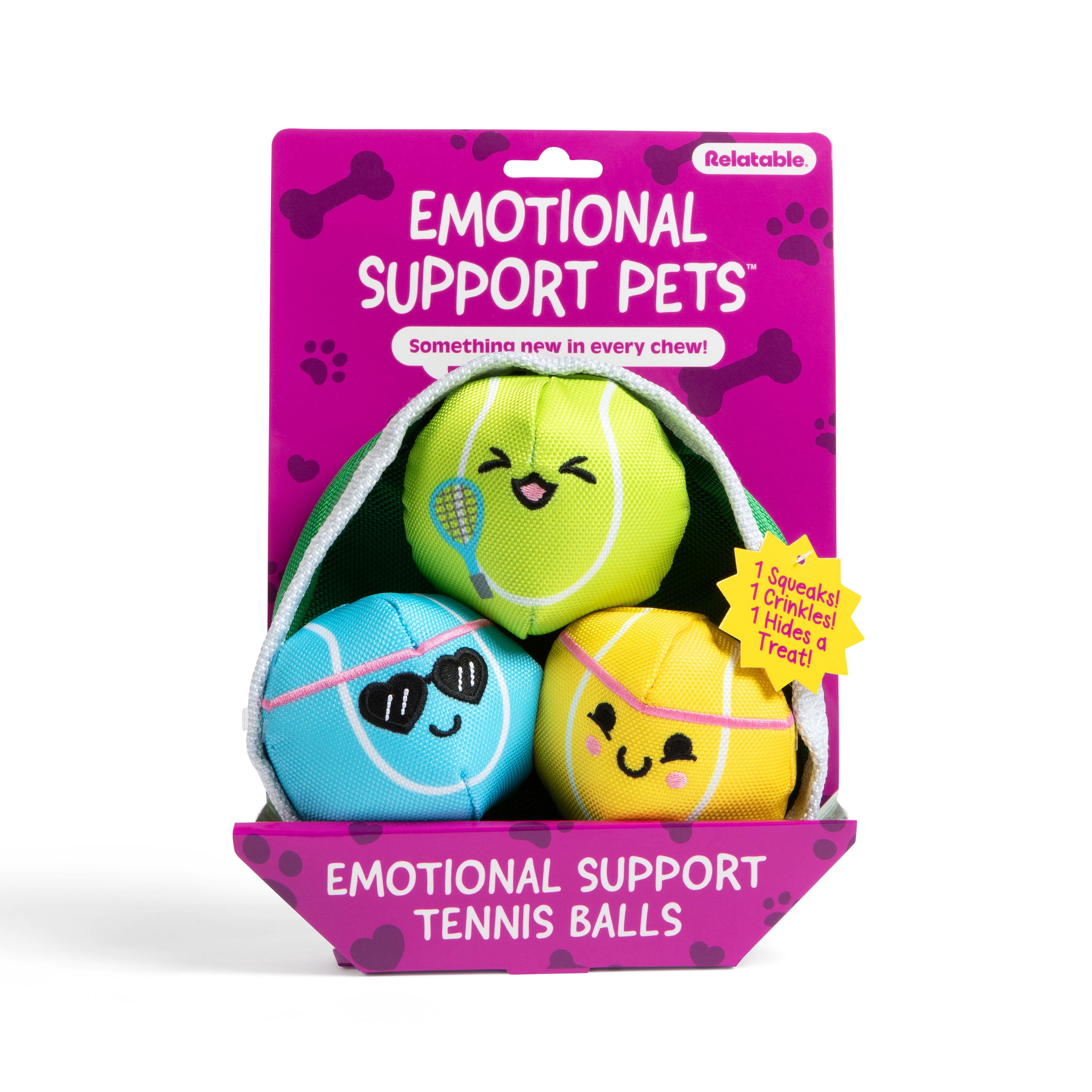 Emotional Support Pet Tennis Ball by Relatable