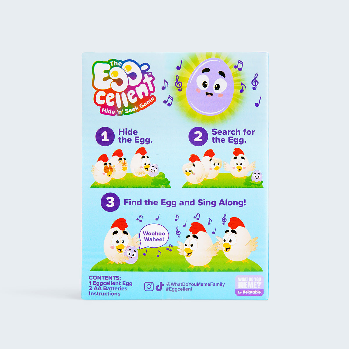 The Eggcellent Hide & Seek Game — Silly Poopy Hide and Seek Toys for Kids