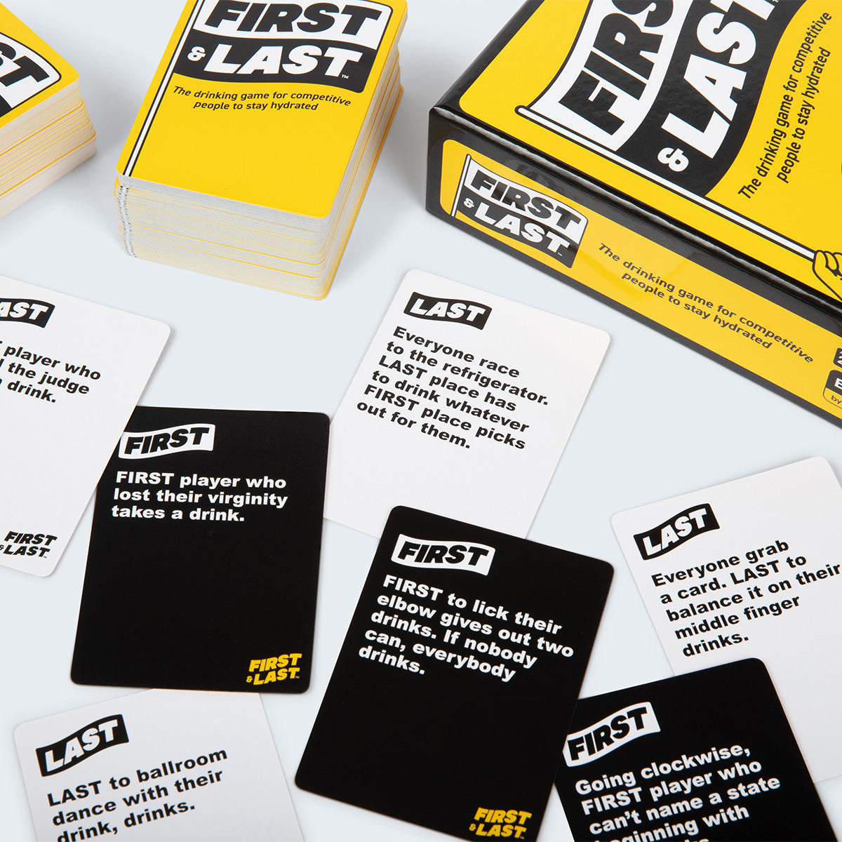 First & Last - Competitive Drinking Game