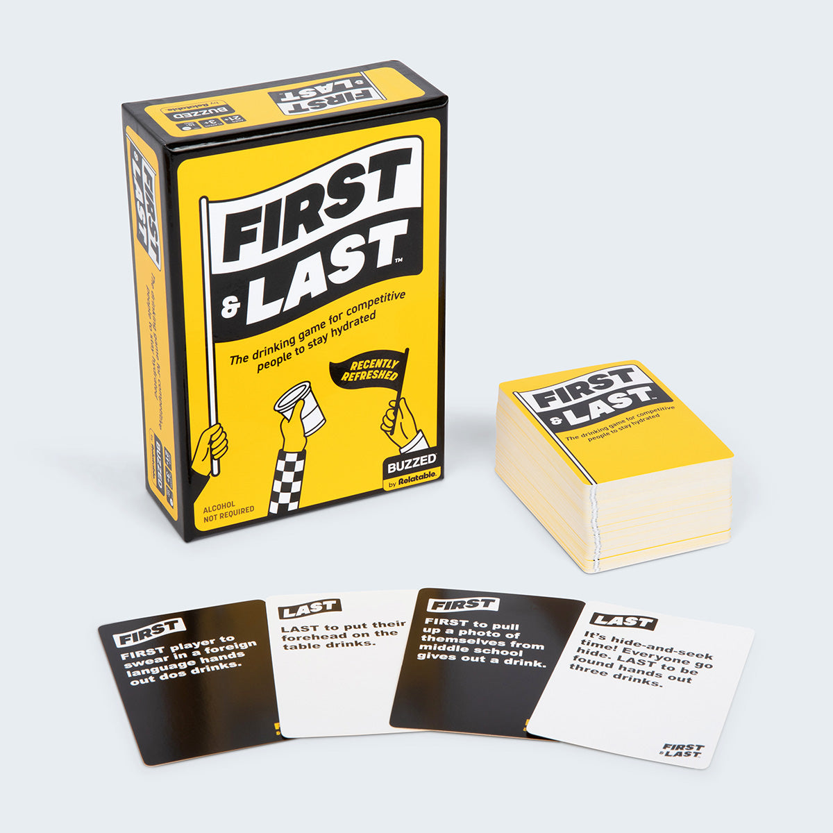 First & Last - Competitive Drinking Game