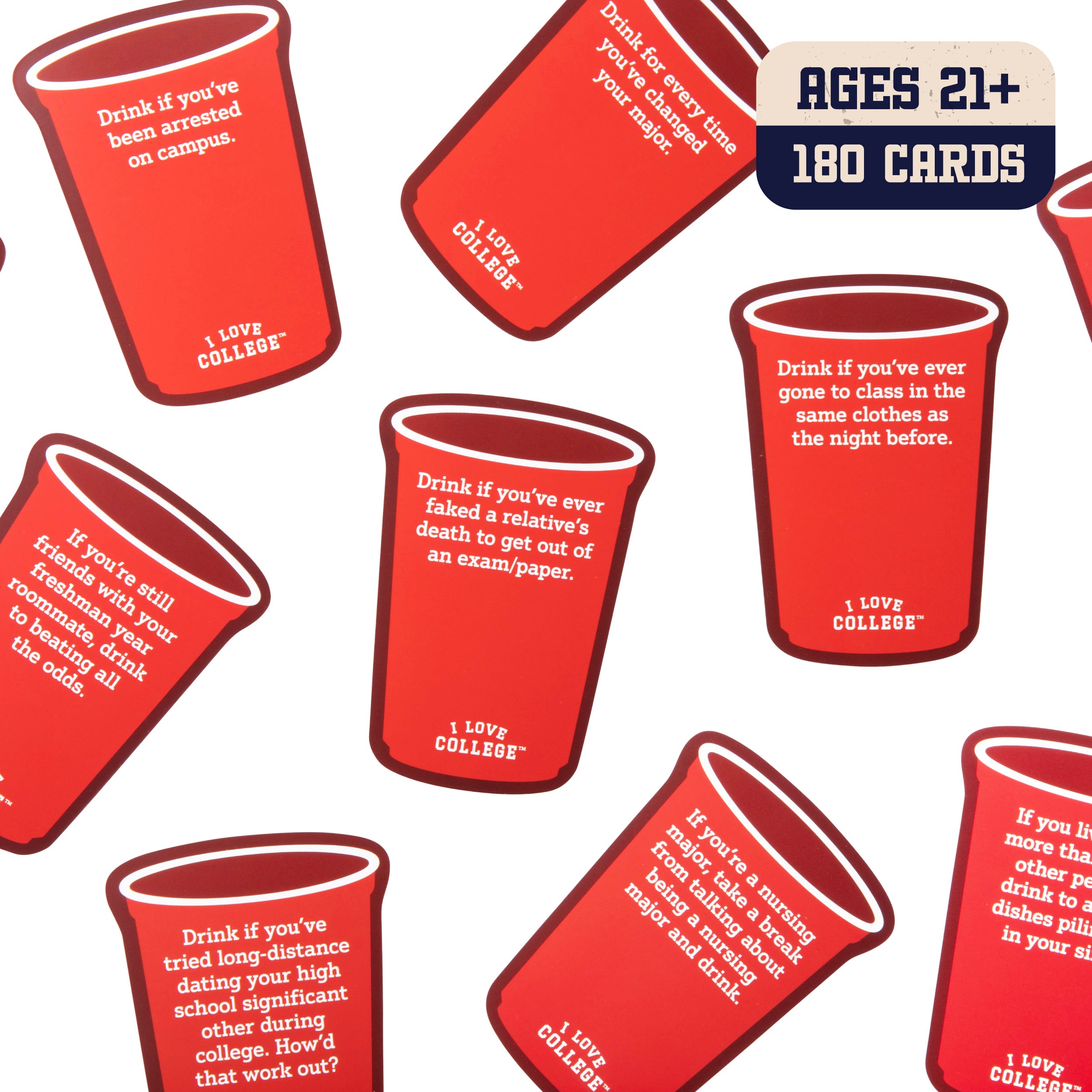 I Love College - Drinking Game