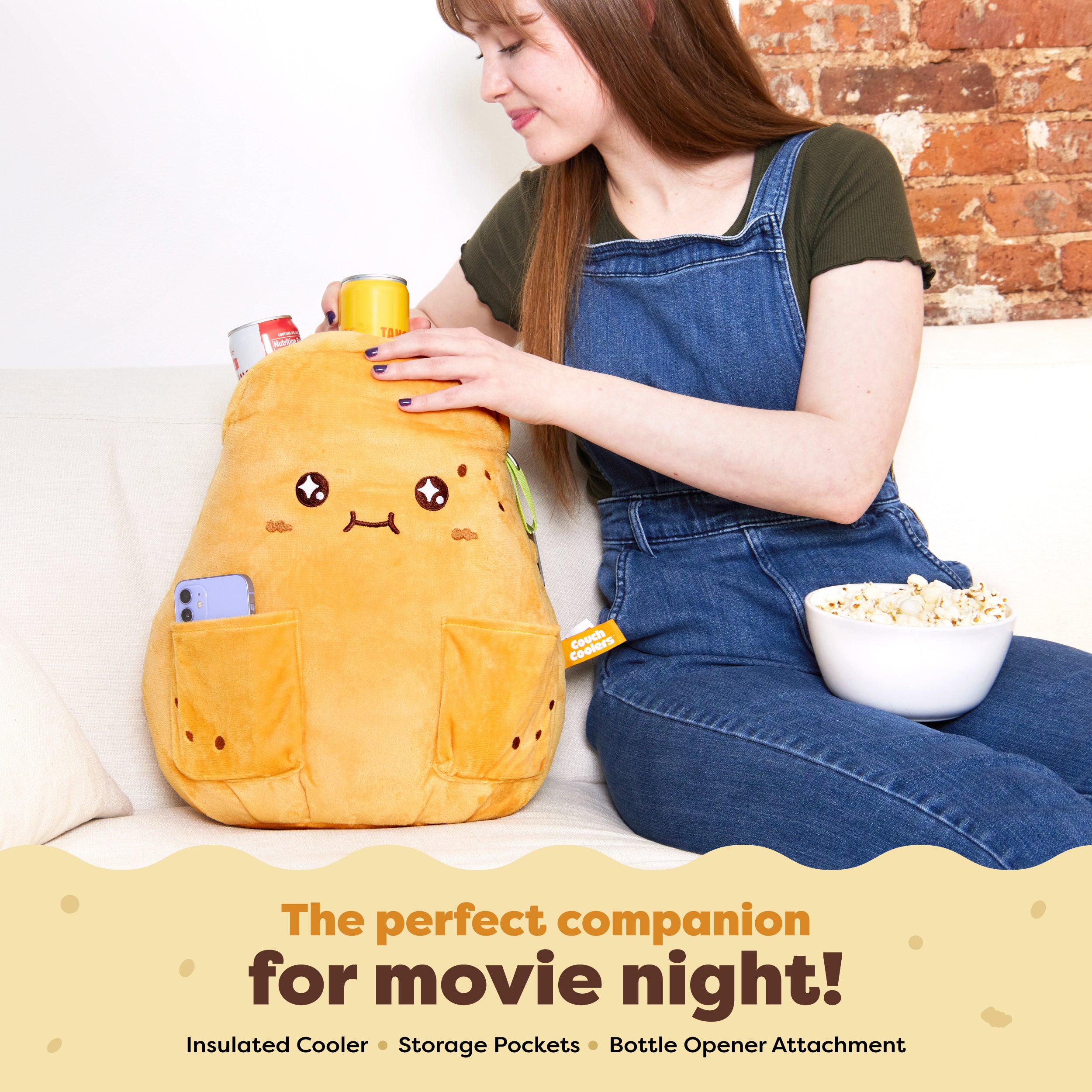 Couch Cooler: The Ultimate Drink and Snack Companion