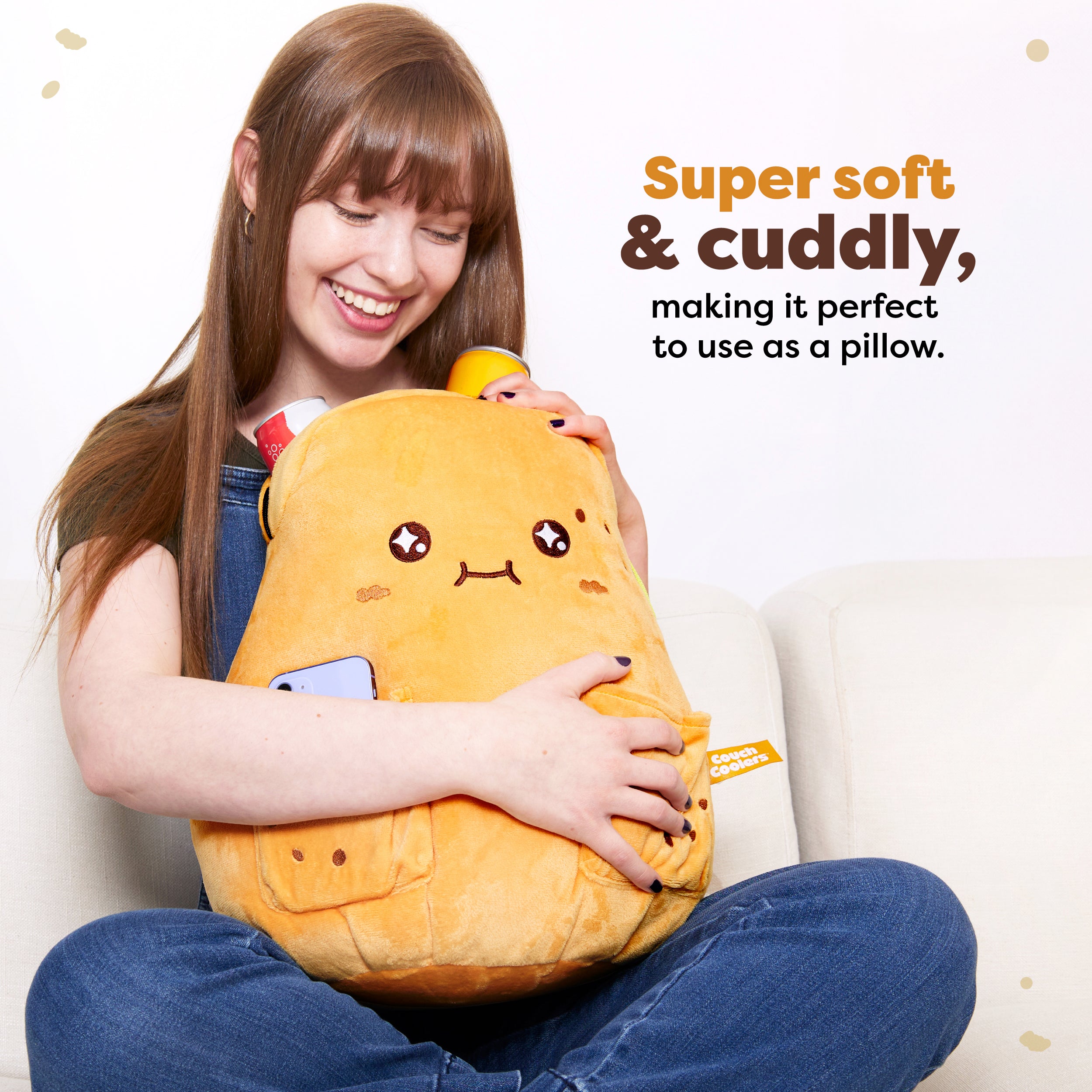 Couch Cooler: The Ultimate Drink and Snack Companion