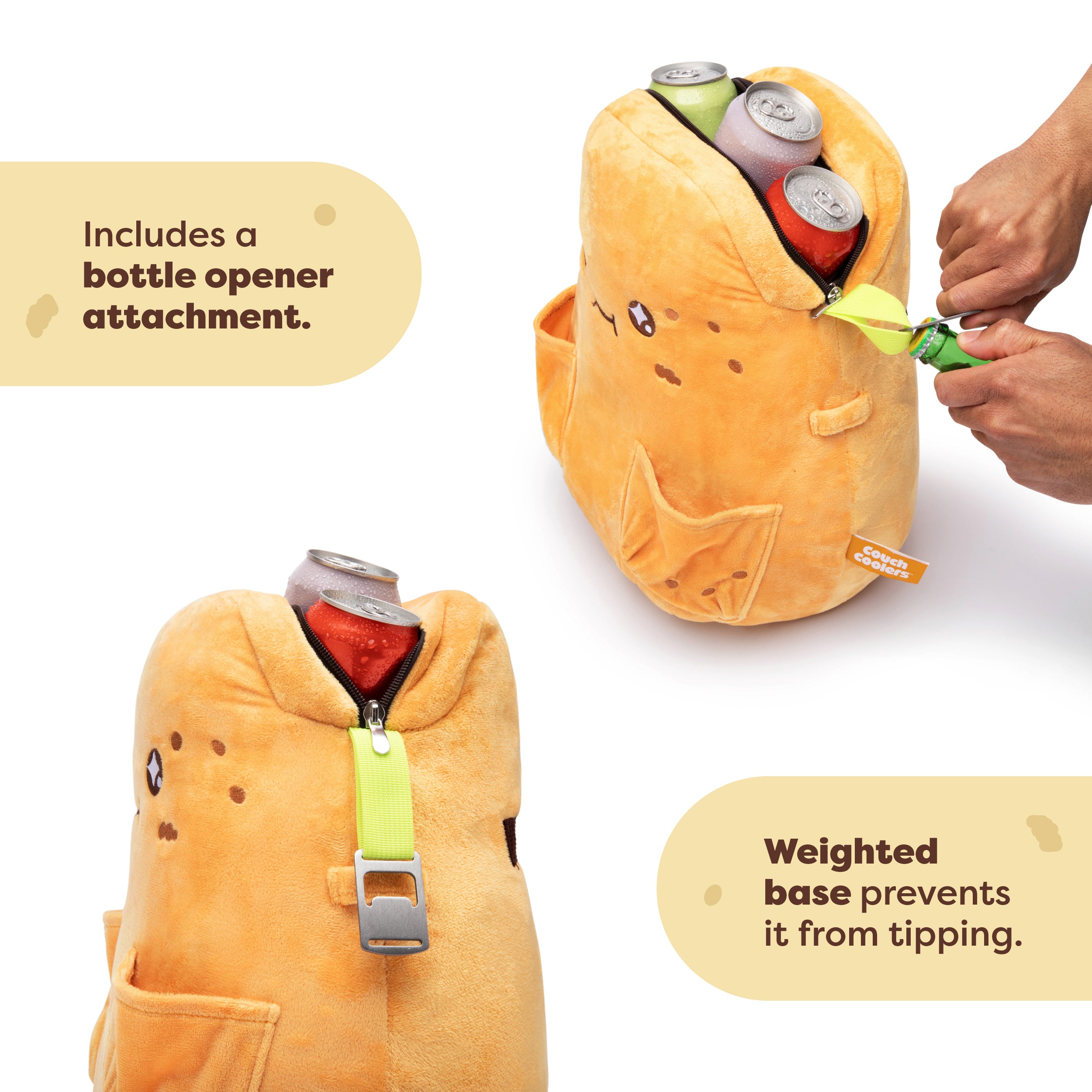 Couch Cooler: The Ultimate Drink and Snack Companion