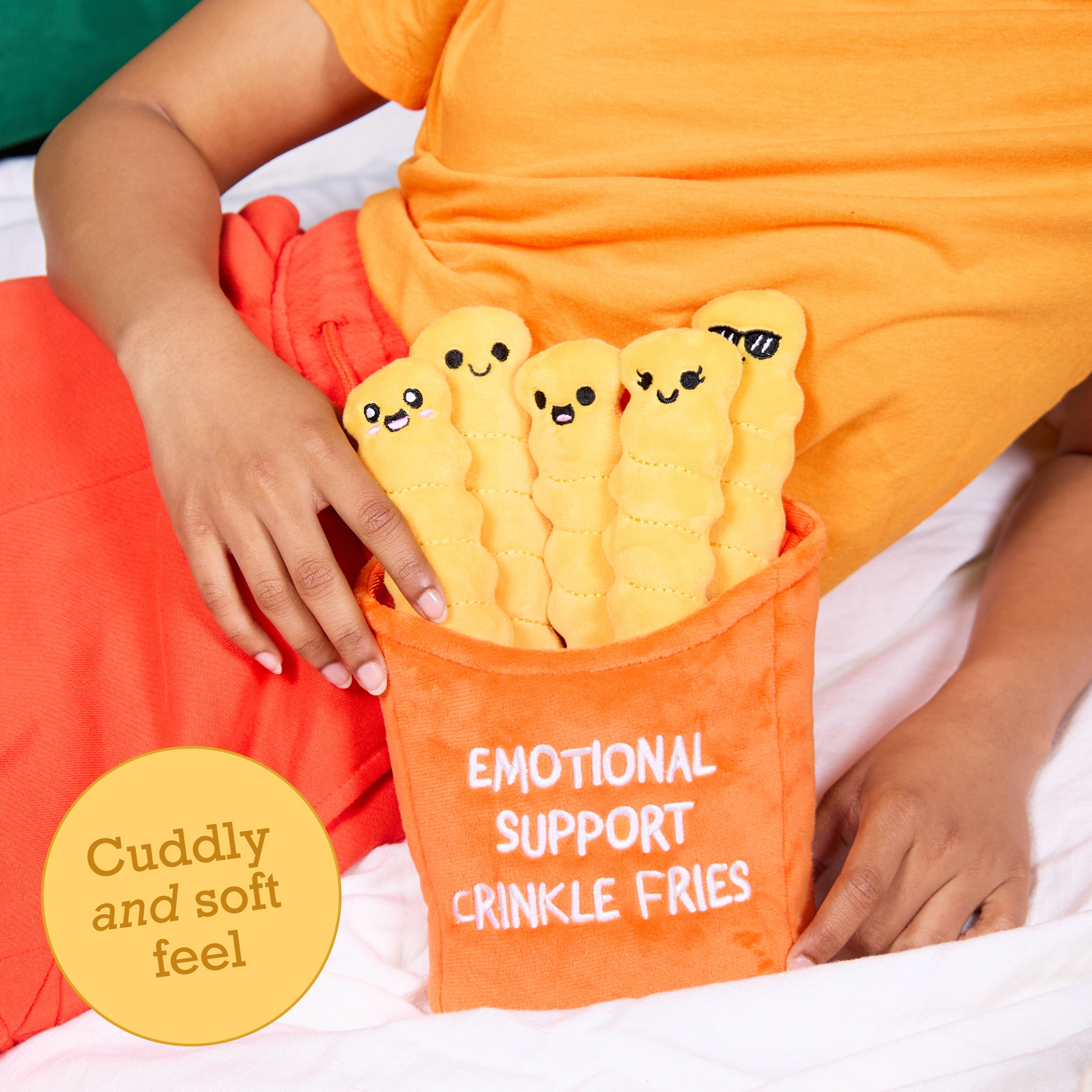 Emotional Support Crinkle Fries – Cuddly Plushies