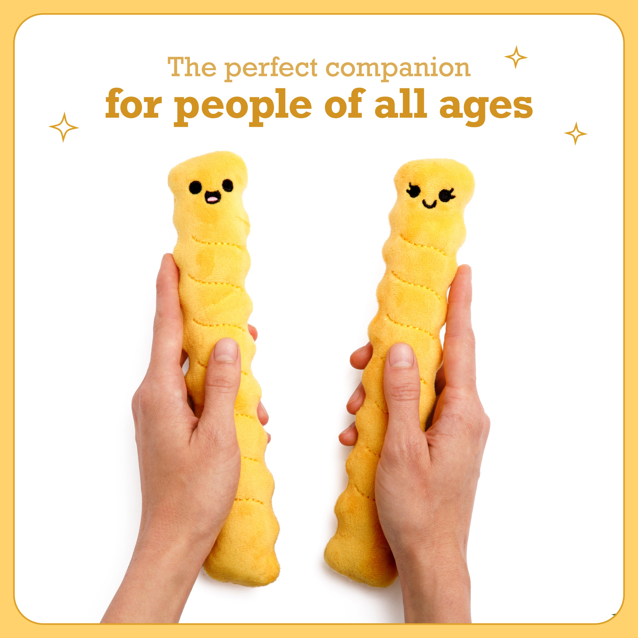 Emotional Support Crinkle Fries – Cuddly Plushies