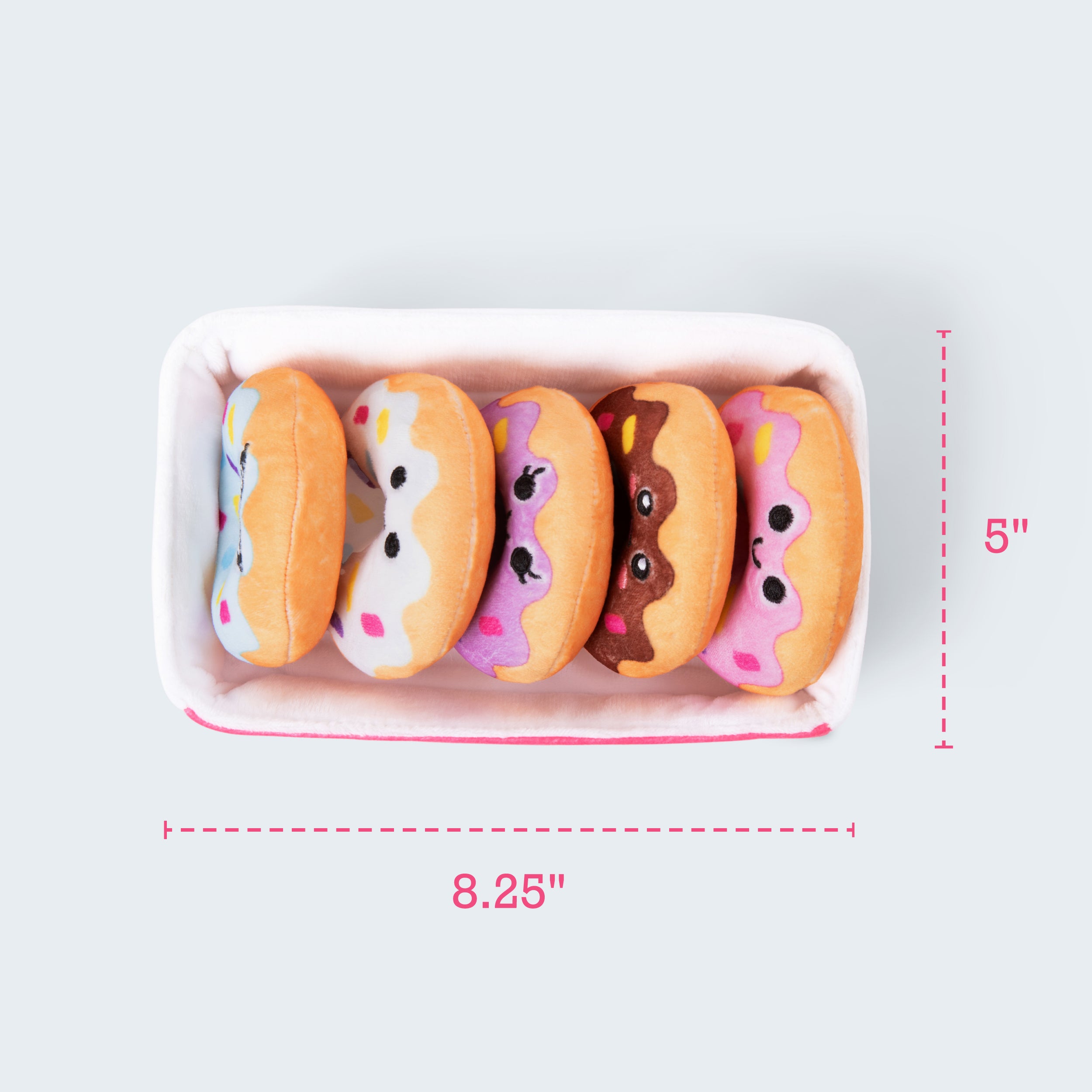 Emotional Support Donuts – Soft Plush Comfort with Sprinkles