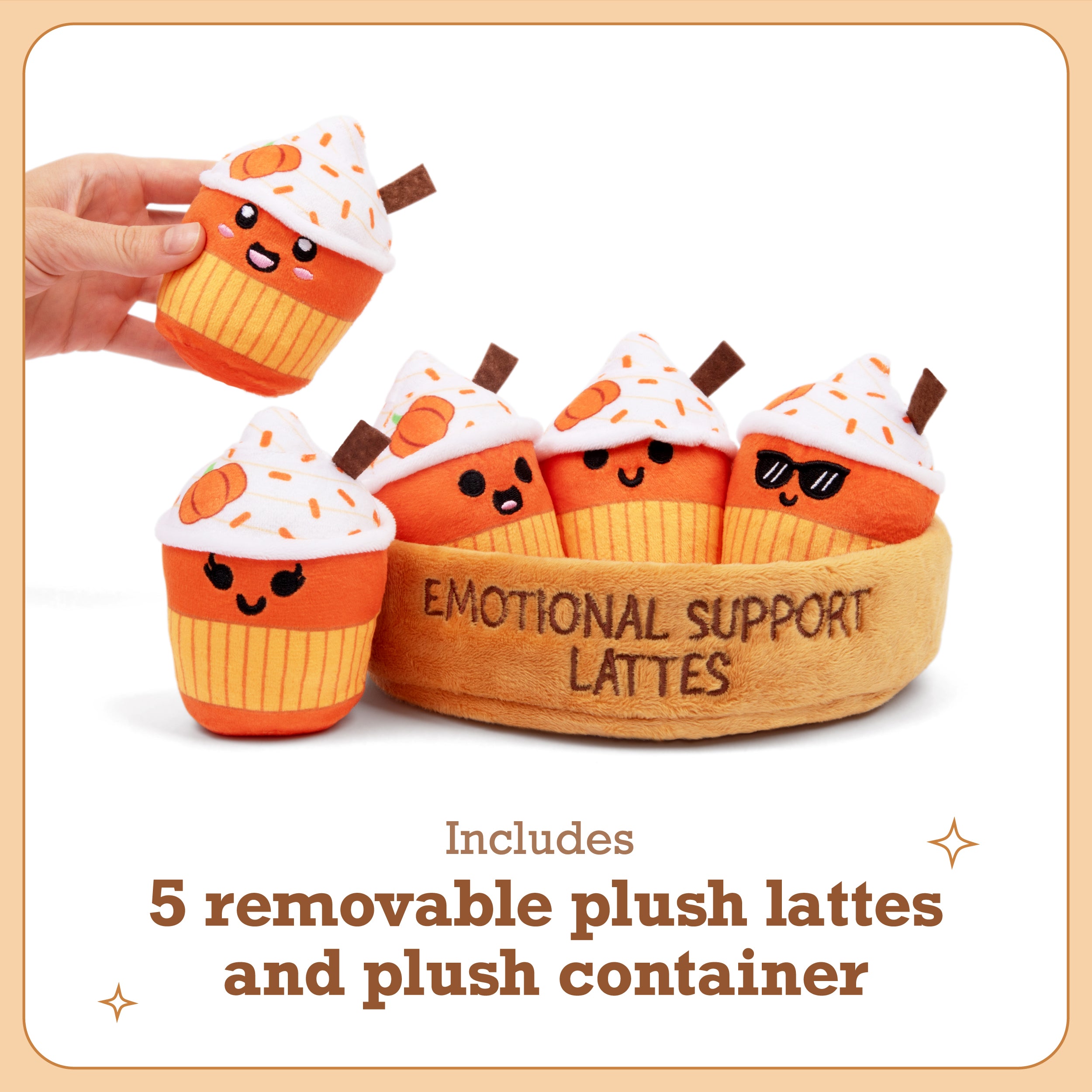 Emotional Support Latte – Cute Gift for Coffee Lovers