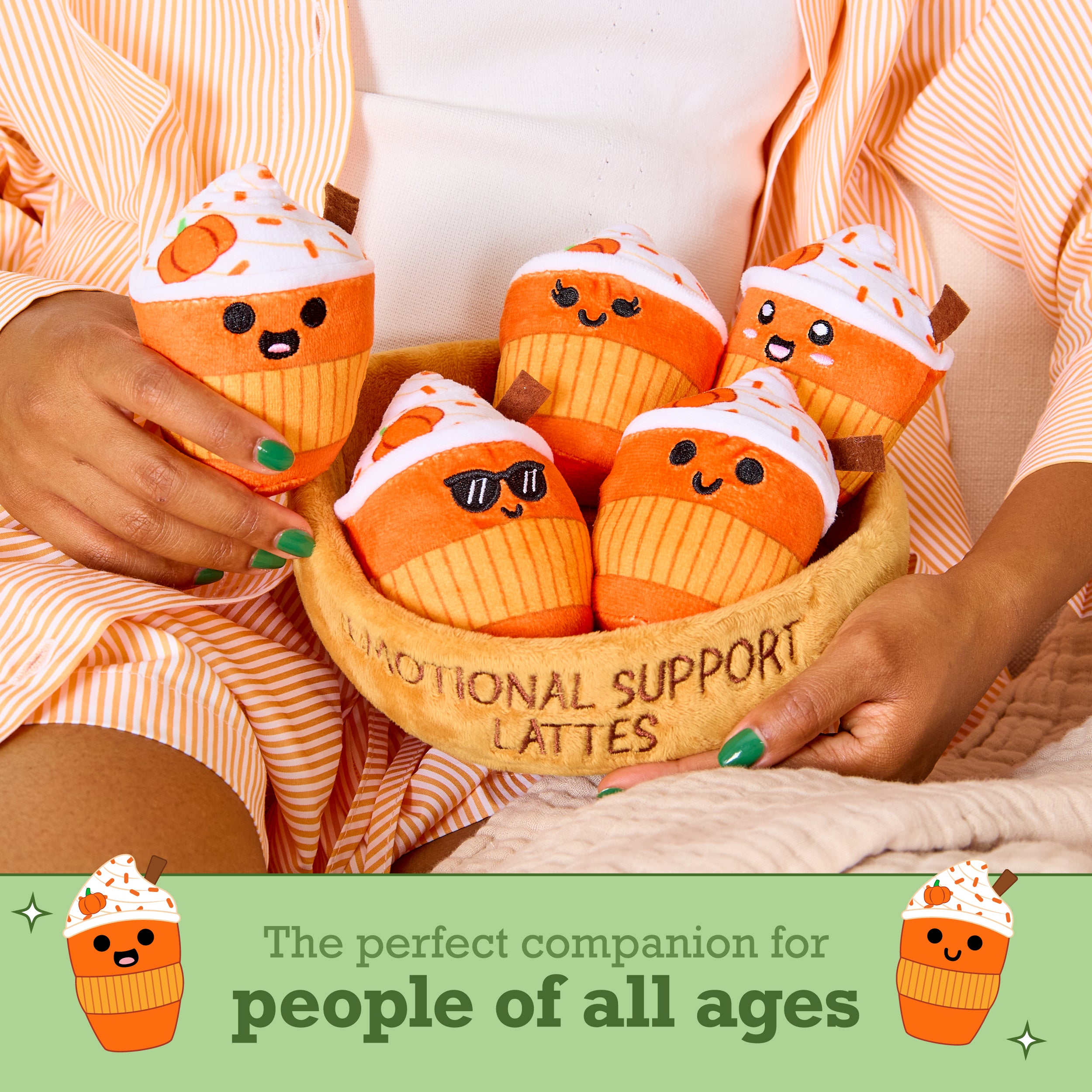 Emotional Support Latte – Cute Gift for Coffee Lovers