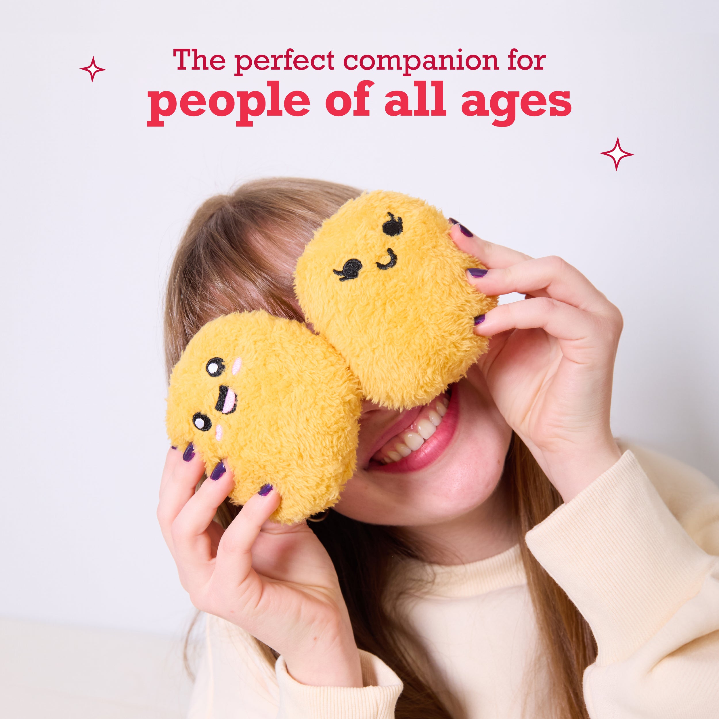 Emotional Support Nuggets - Adorable Plush Chicken Nuggets