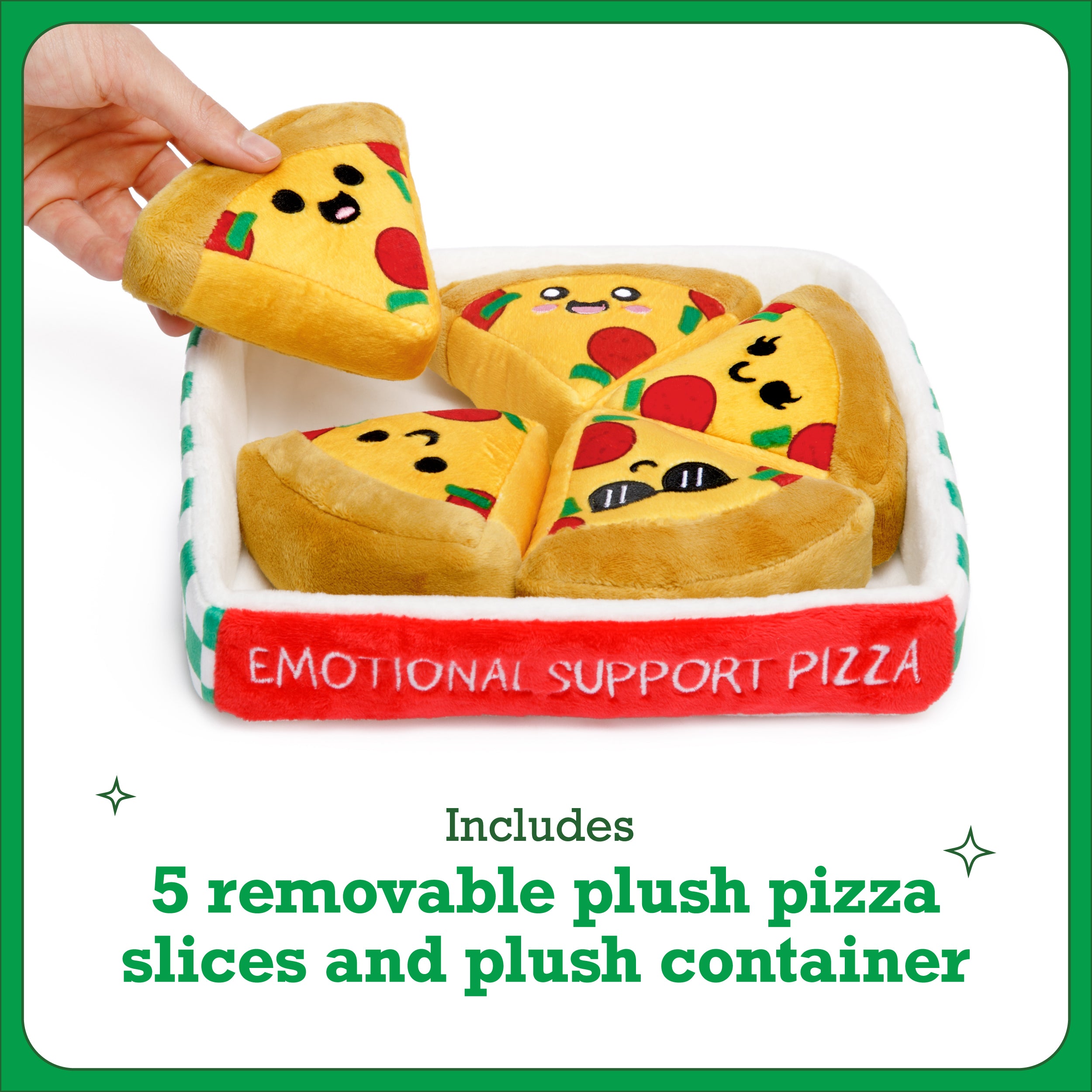 Emotional Support Pizza - Cheesy Comfort Crew for Hugs, Laughs, and Good Vibes