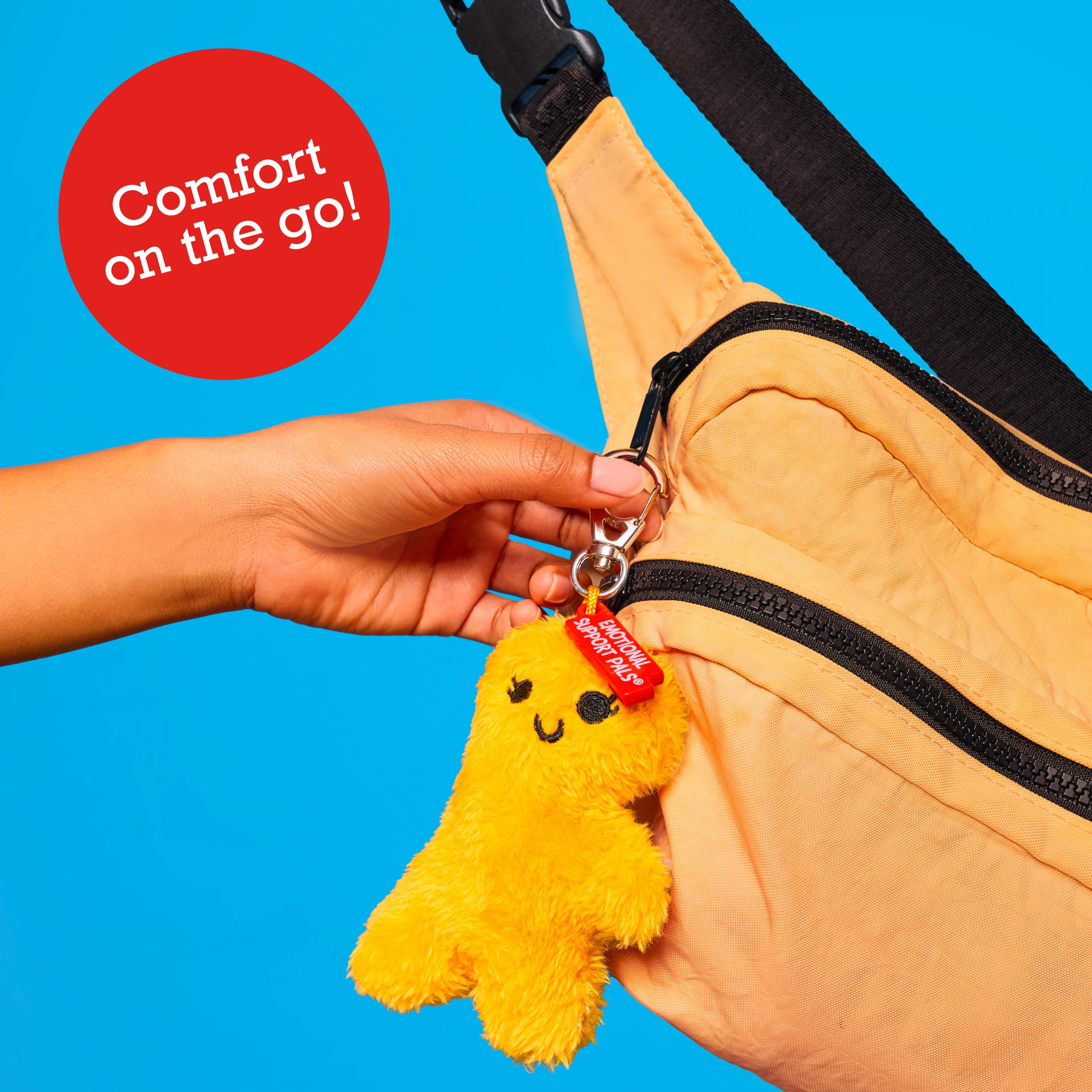 Emotional Support Dino Nuggies Bag Charm