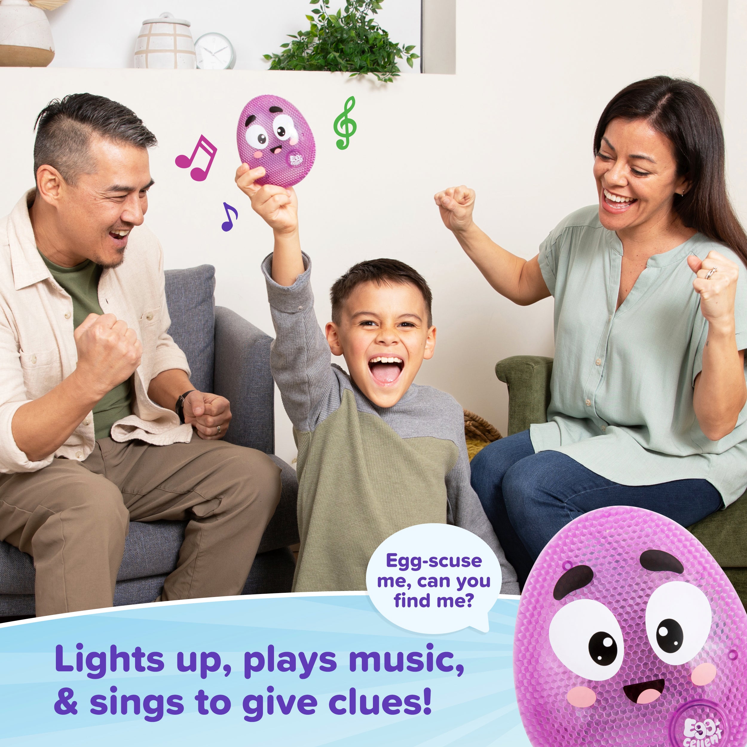 The Eggcellent Hide & Seek Game — Silly Poopy Hide and Seek Toys for Kids