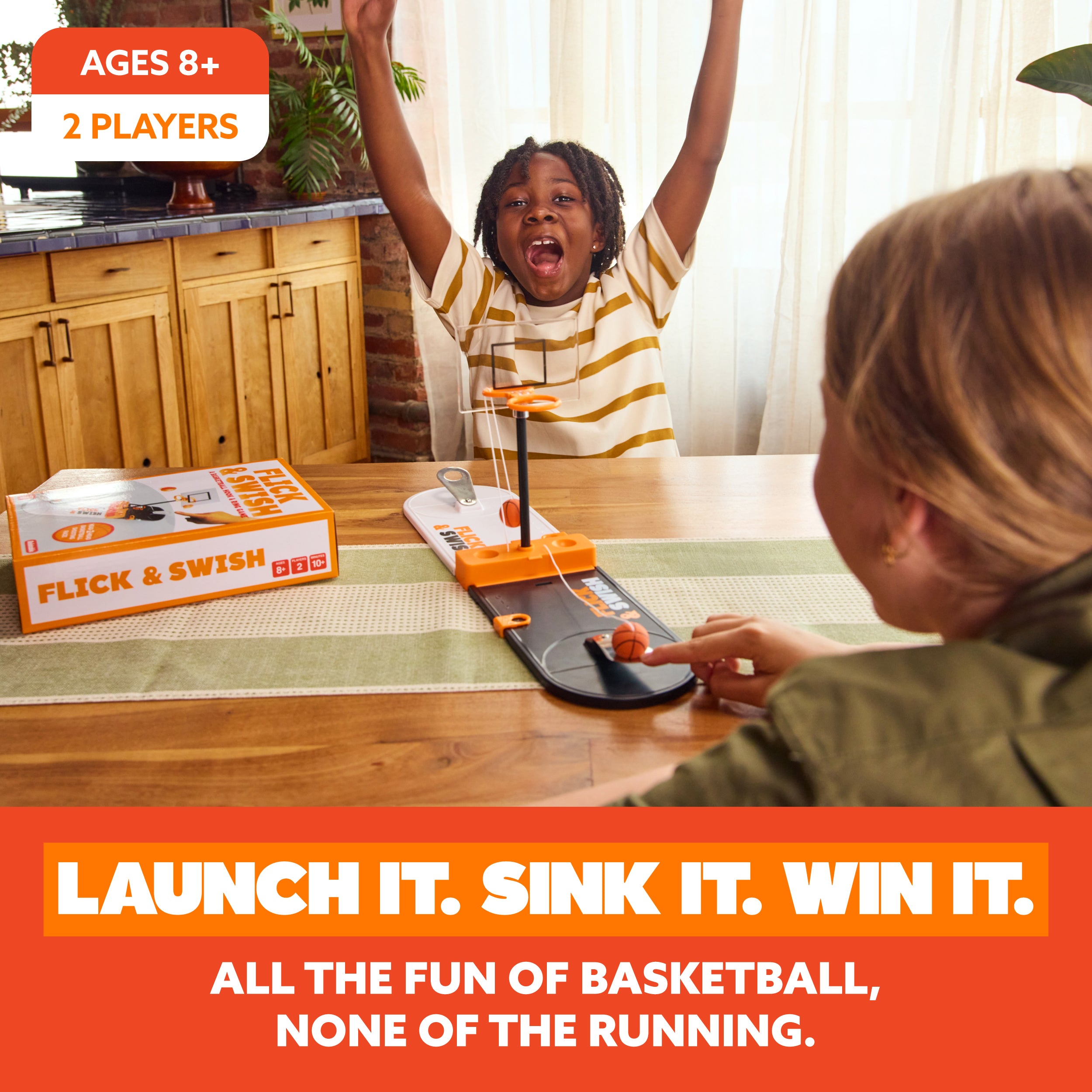 Flick & Swish Basketball Game – A Mini Hoops Showdown for All Ages